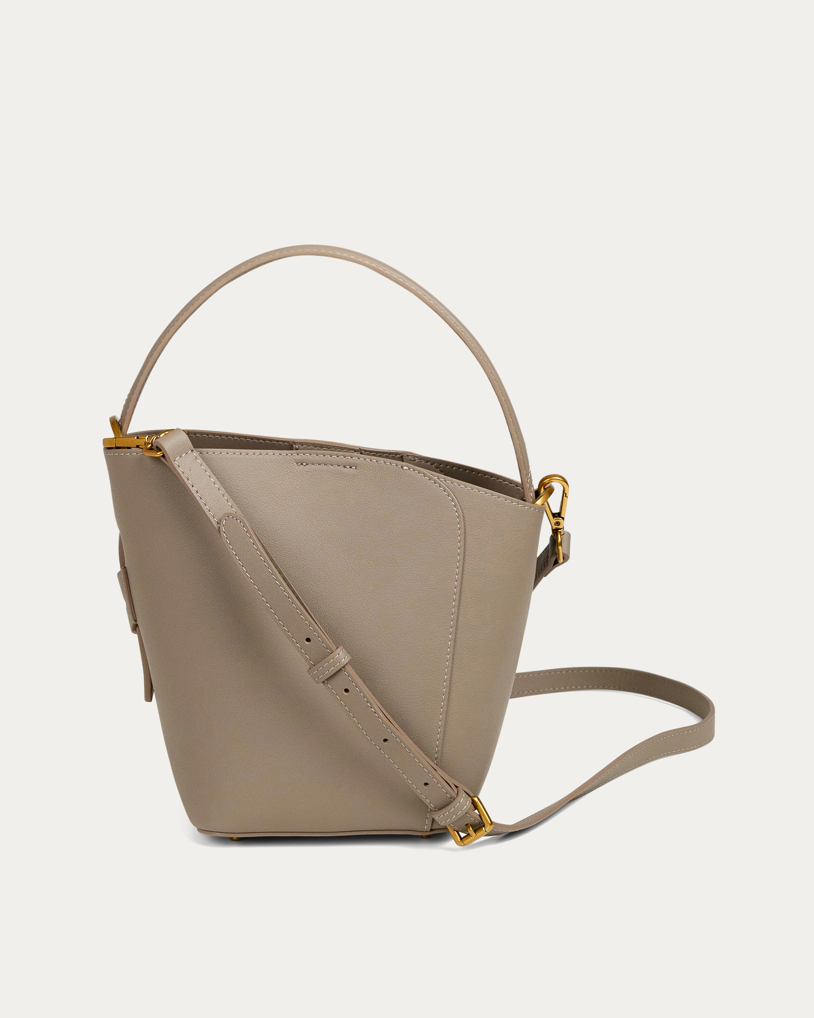 Sage Taupe bag - THUNA Bags - Kuwait bags - KSA Bags 