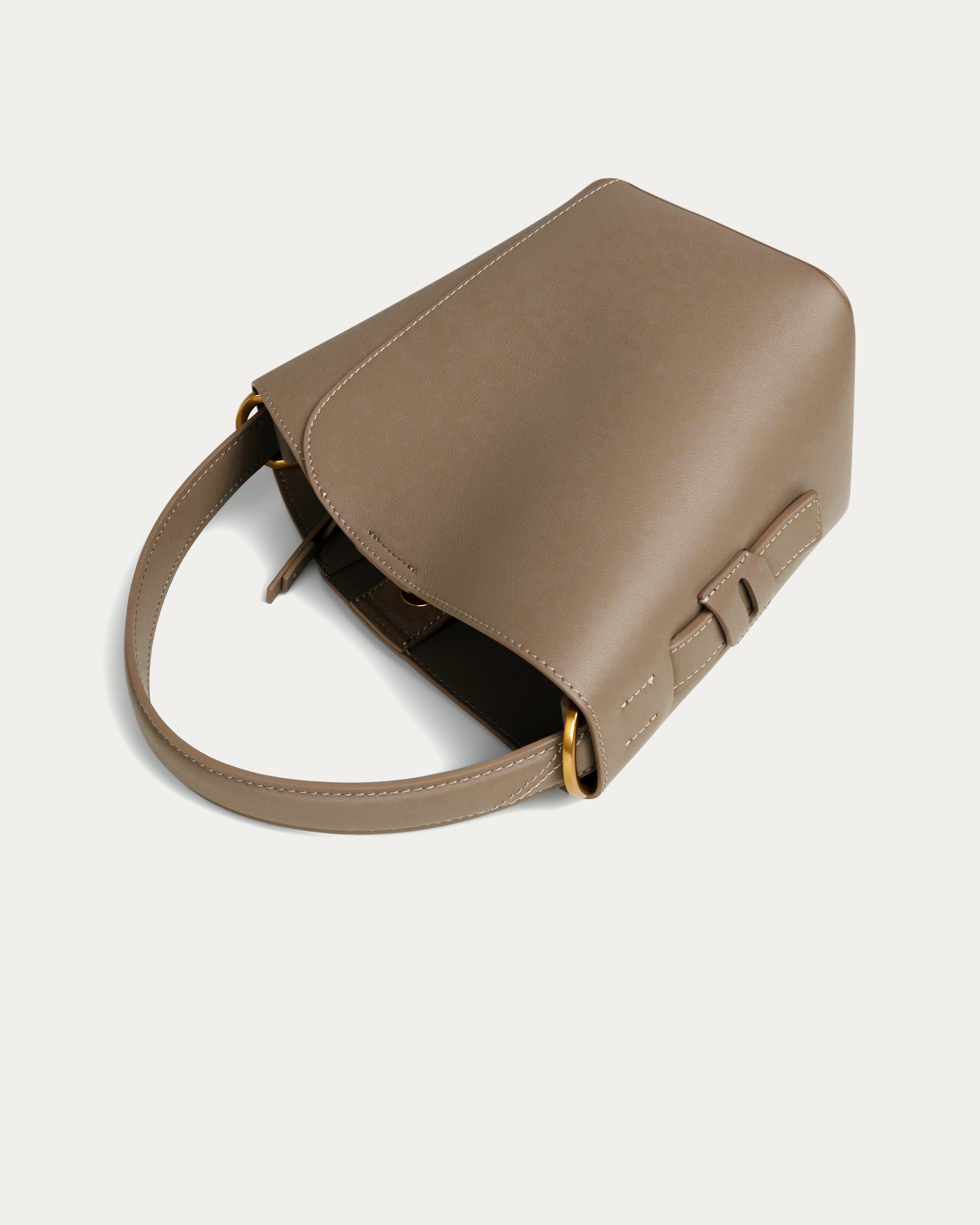 Sage Taupe bag - THUNA Bags - Kuwait bags - KSA Bags 