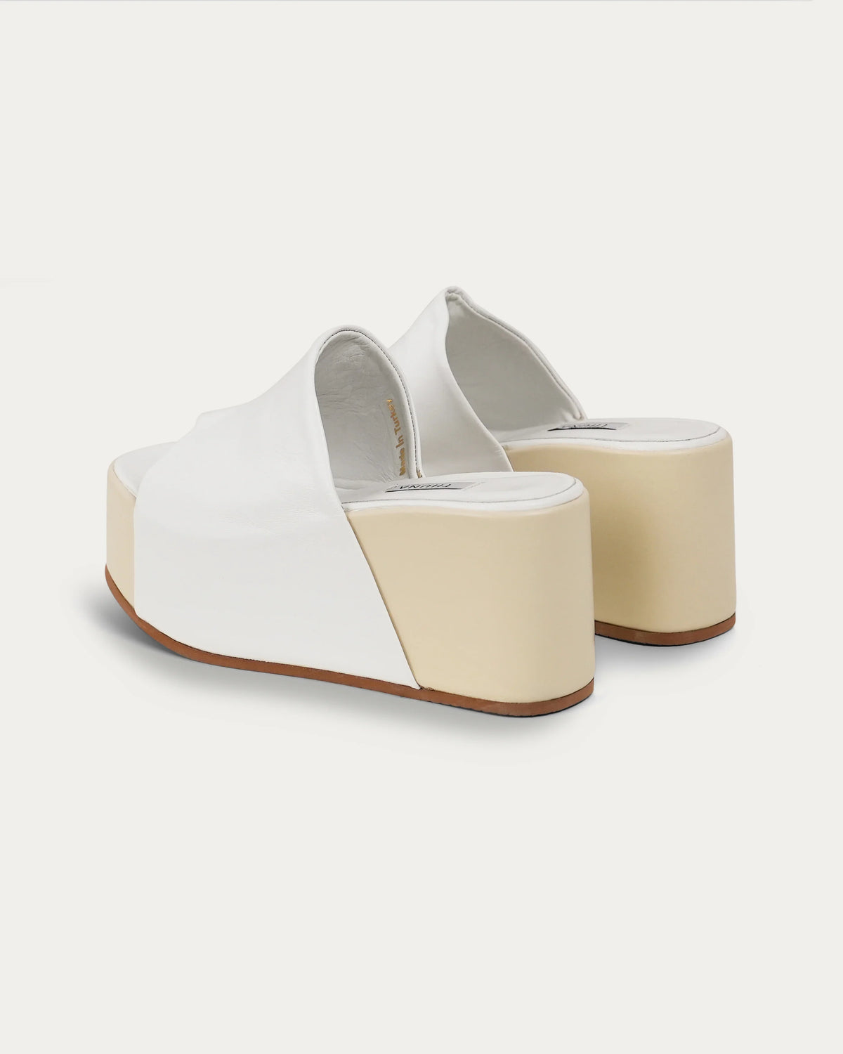 Sahara white platform - platform - THUNA
