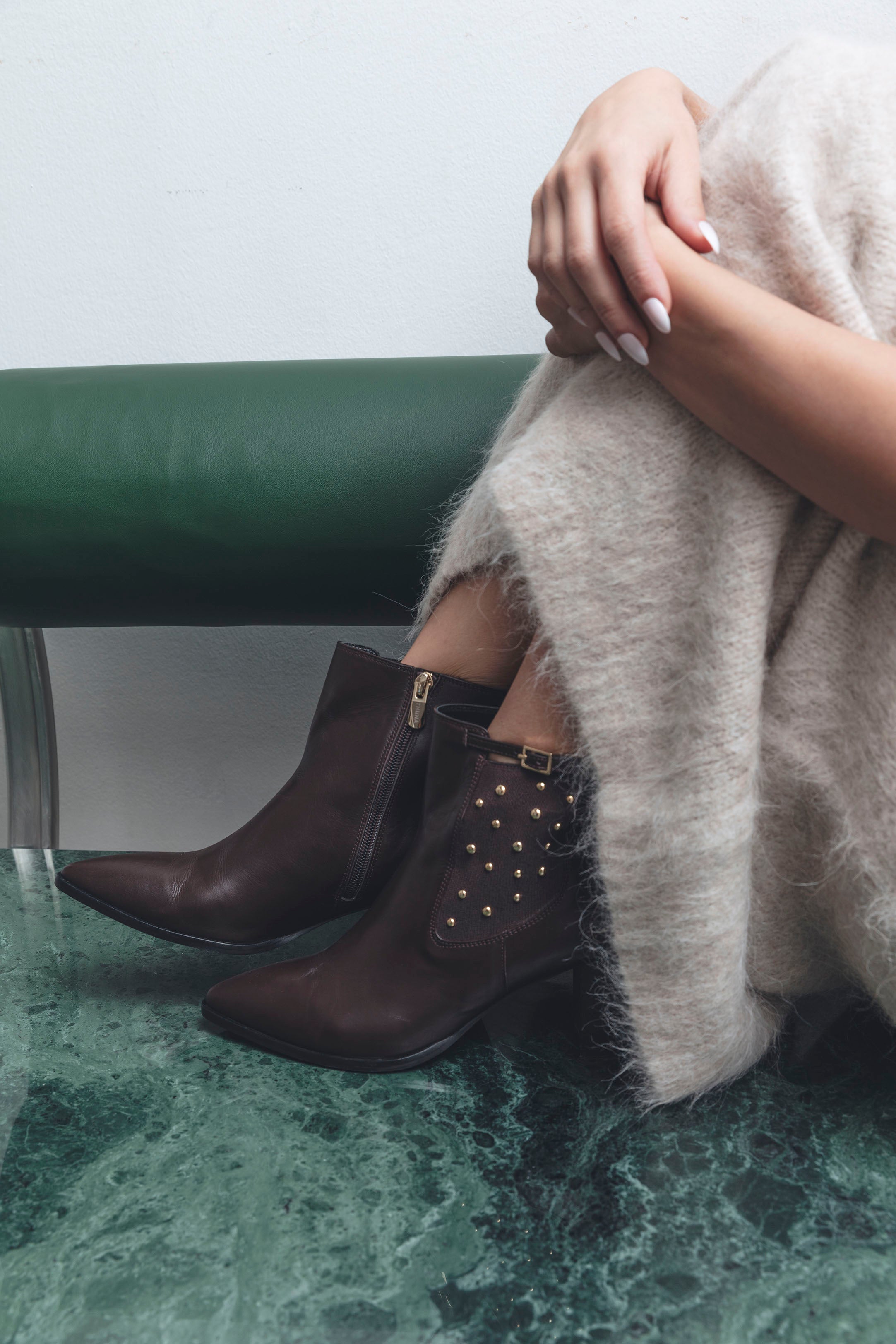 Samaa brown boot - boot - THUNA