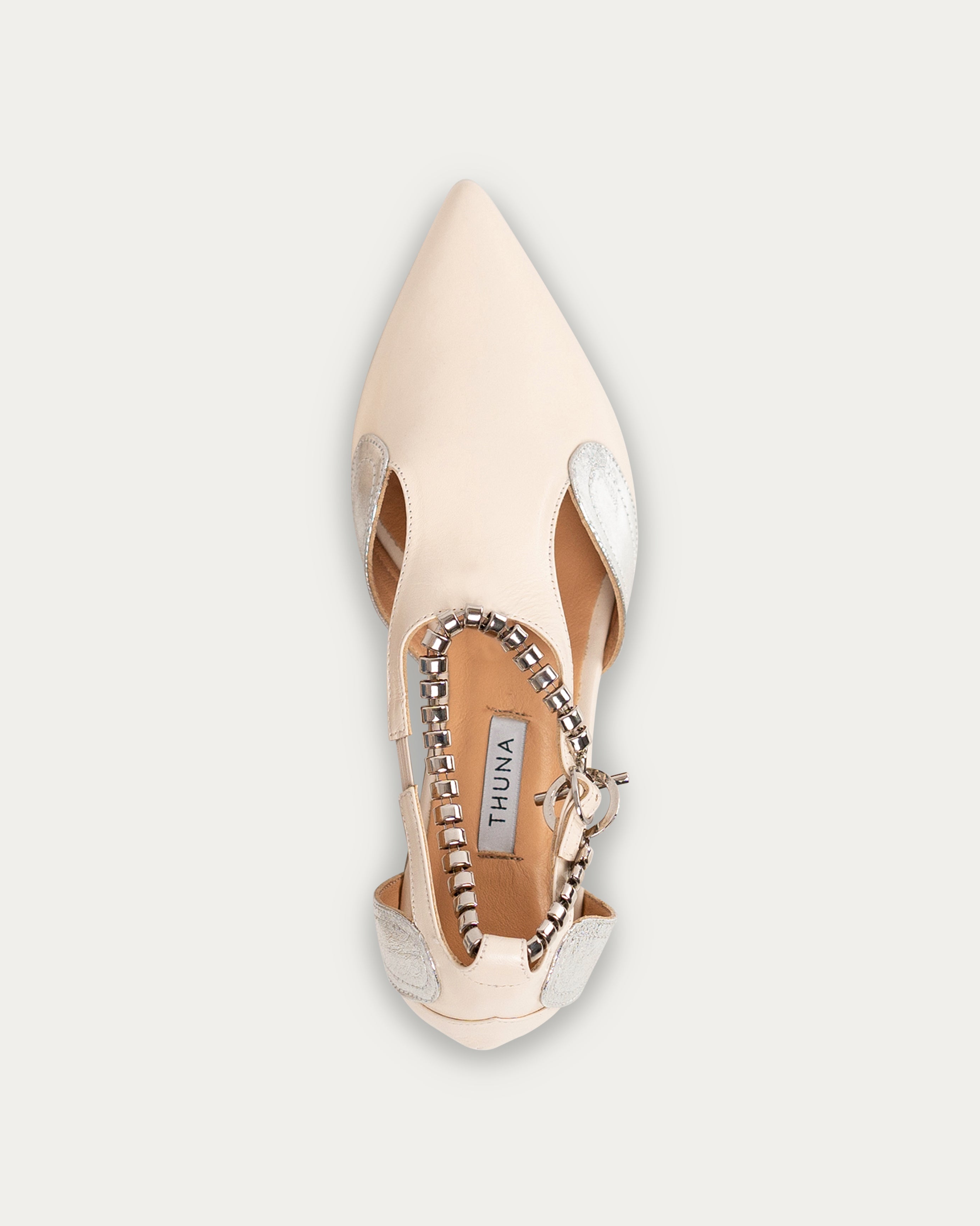 Sedef cream sandal - sandal - THUNA