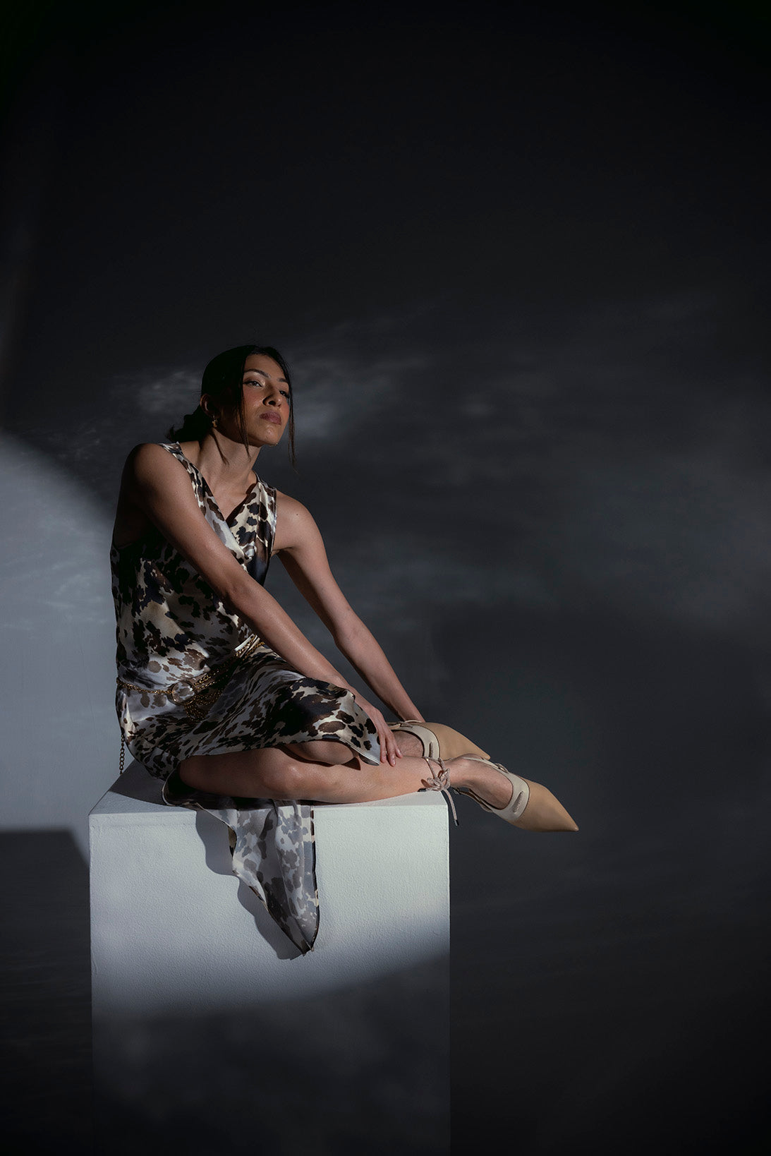 Selena beige - sandal - Thuna - Shoes - Kuwait 