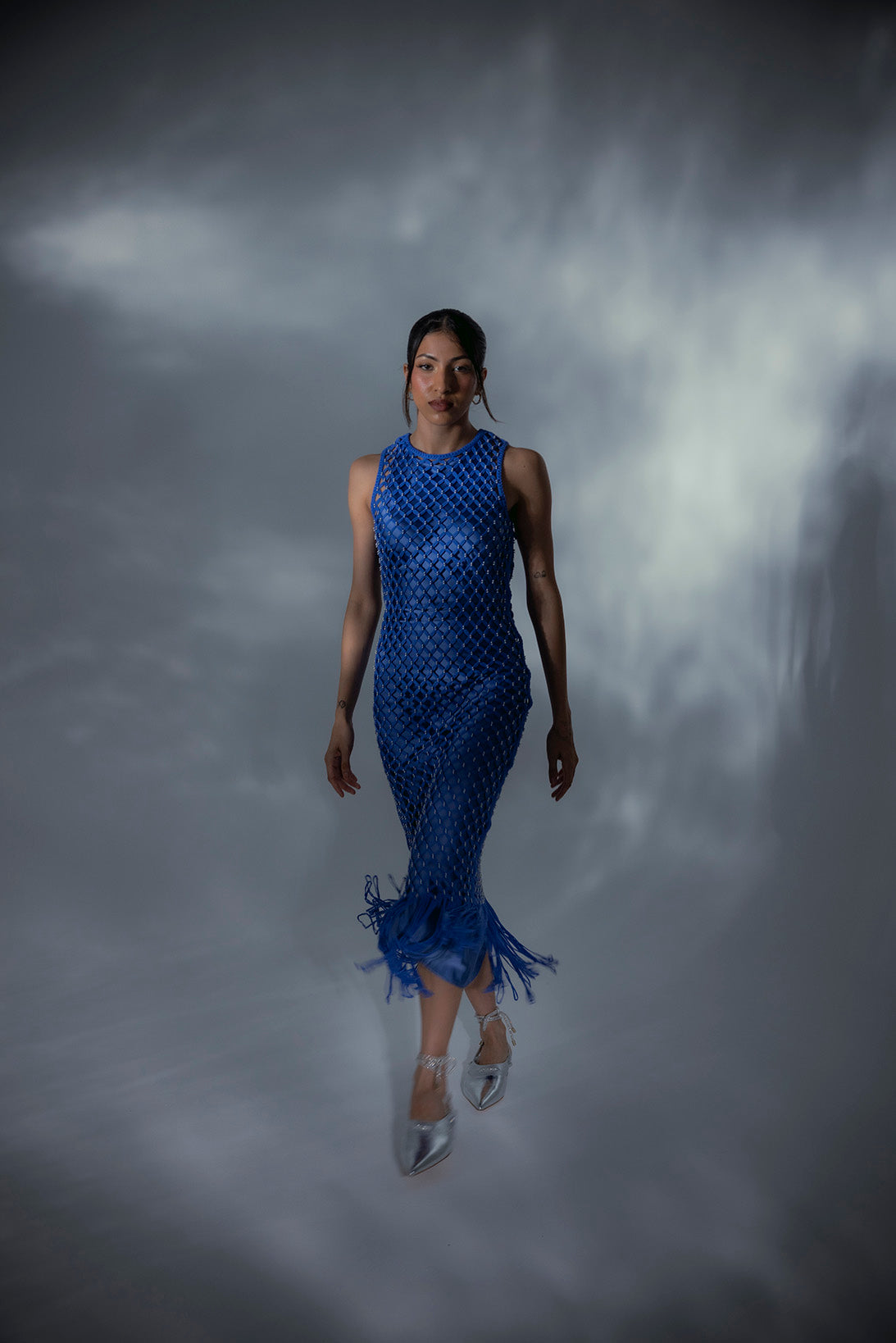 Selena Silver - sandal - Thuna - Shoes - Kuwait 