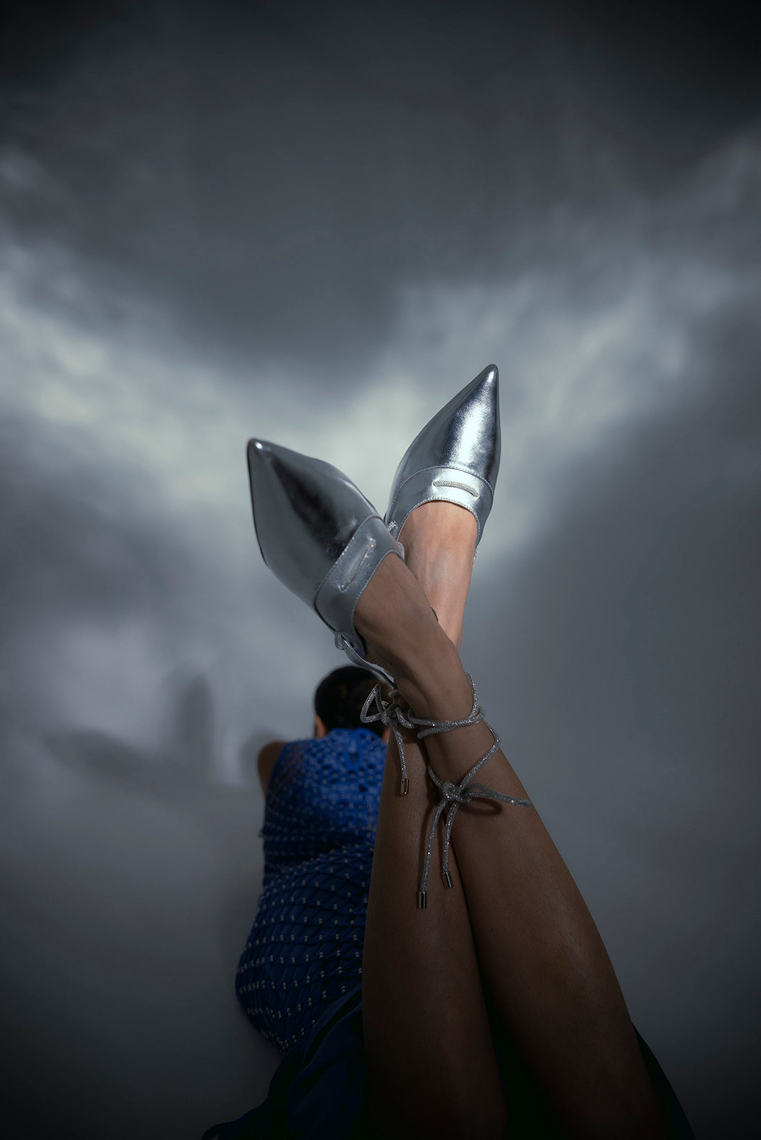 Selena Silver - sandal - Thuna - Shoes - Kuwait 