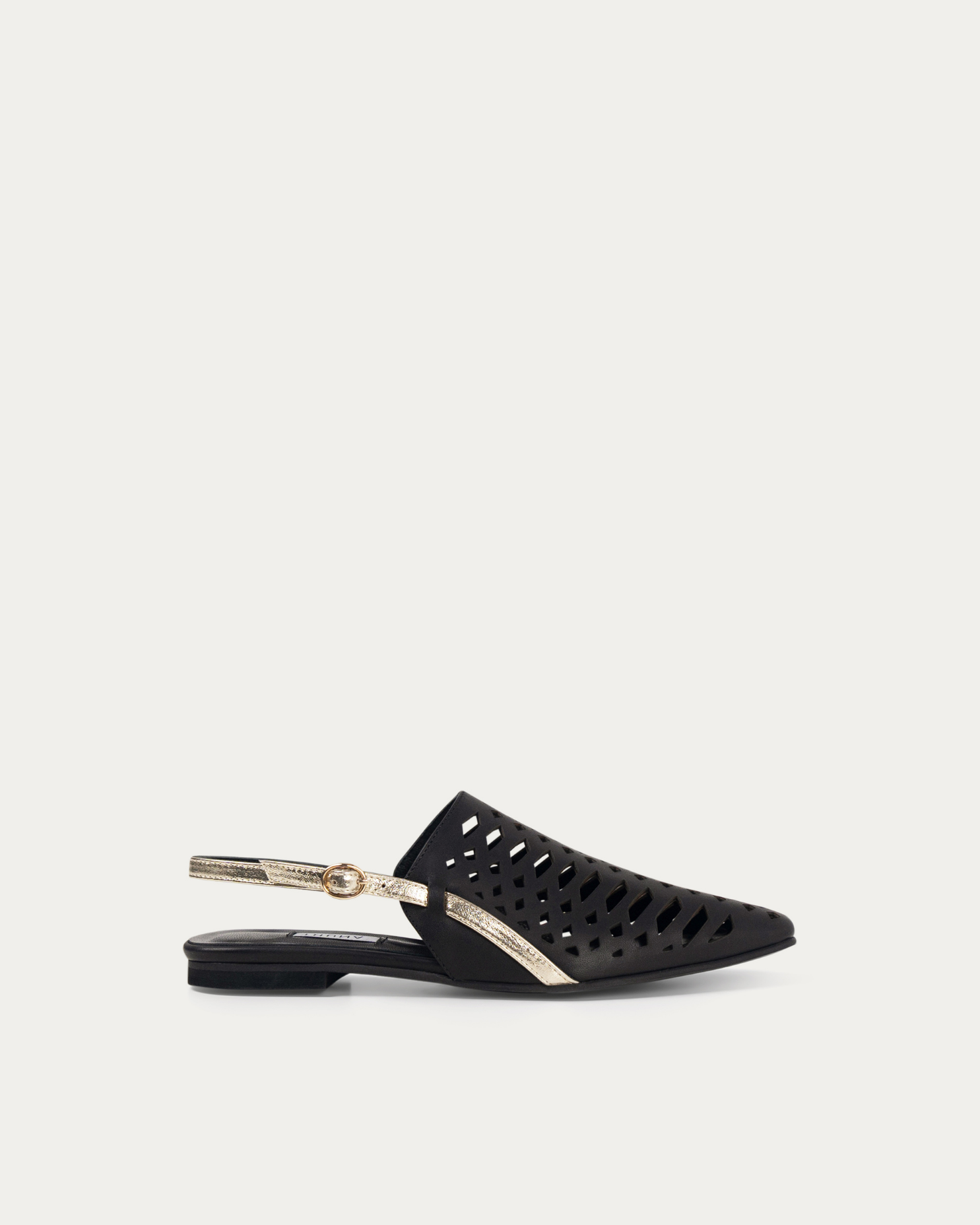 Shadan black sandal
