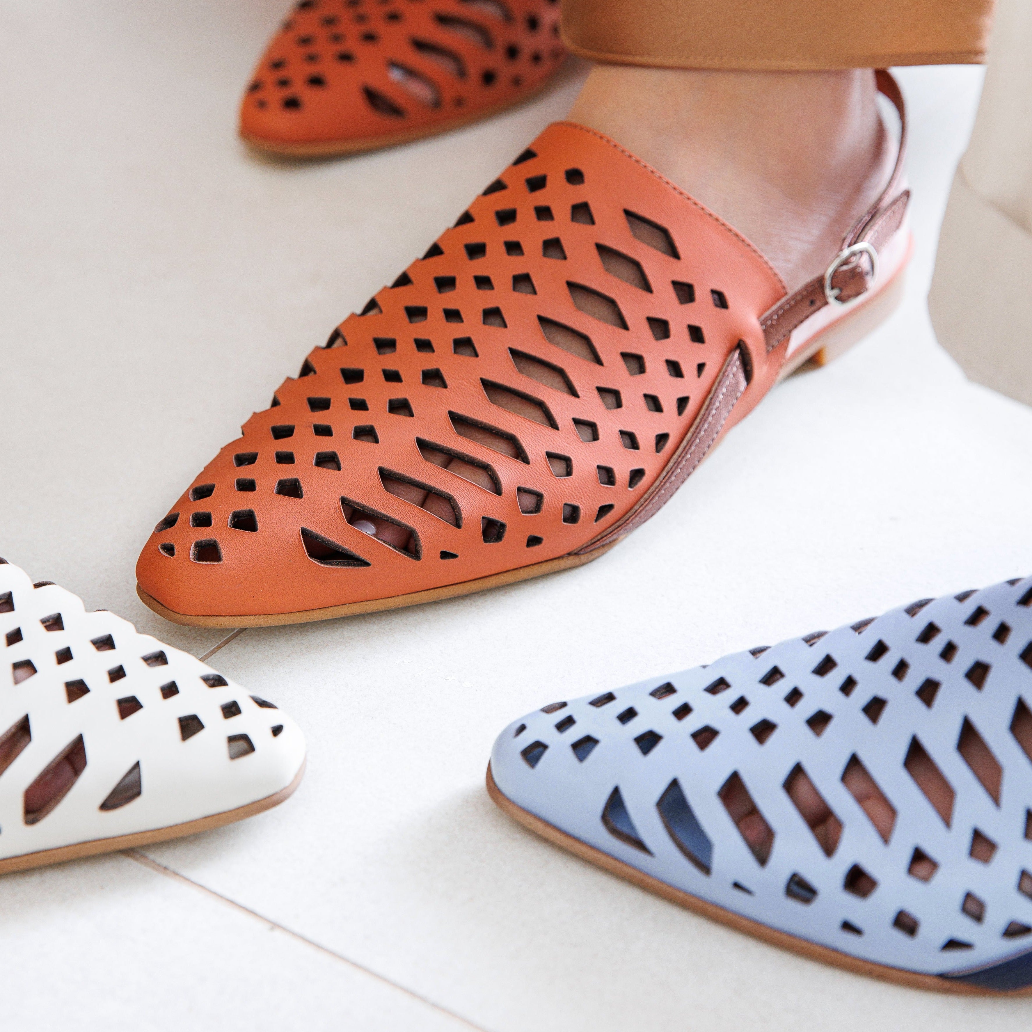 Shadan blue sandal - sandal - THUNA