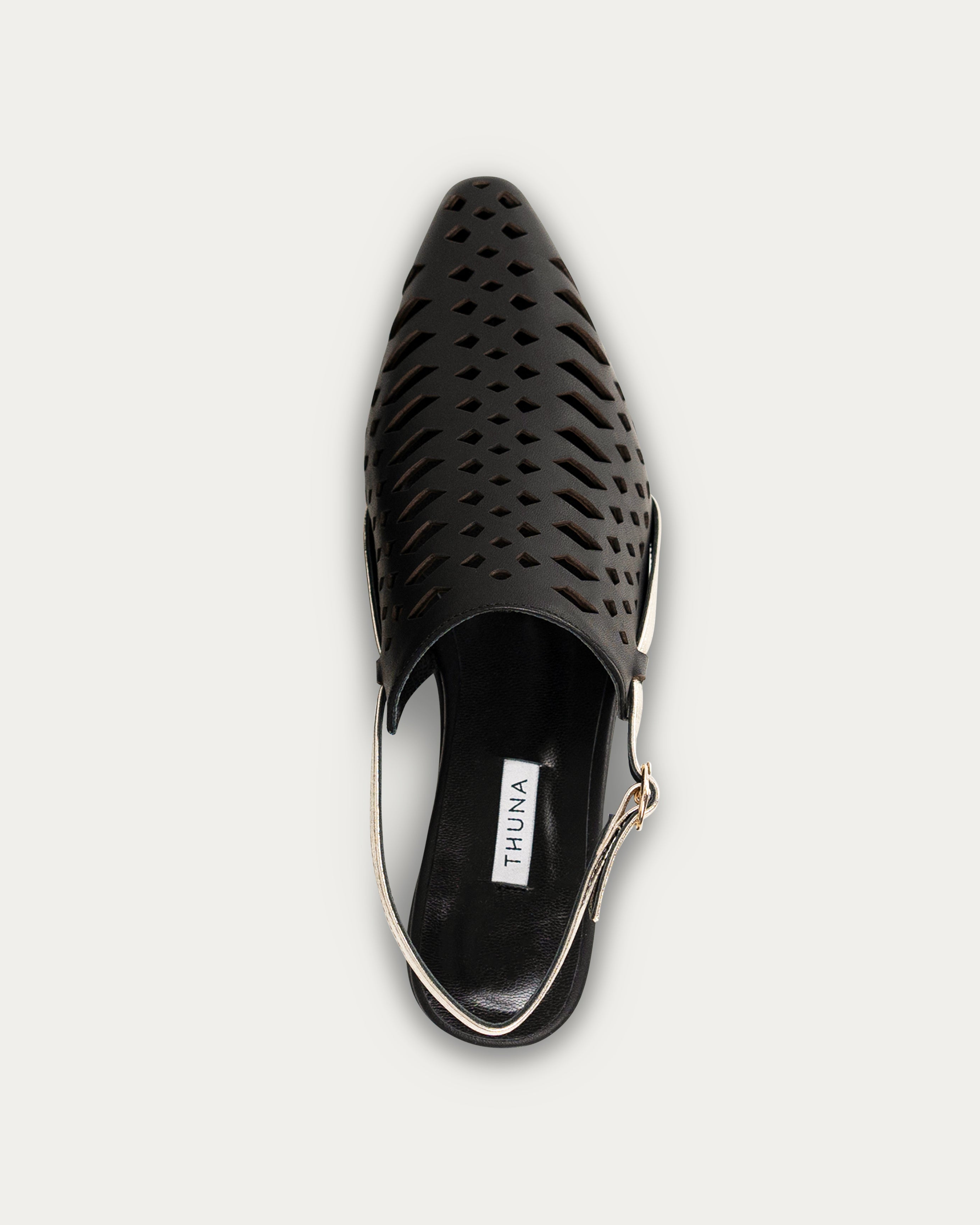 Shadan black sandal - sandal - THUNA