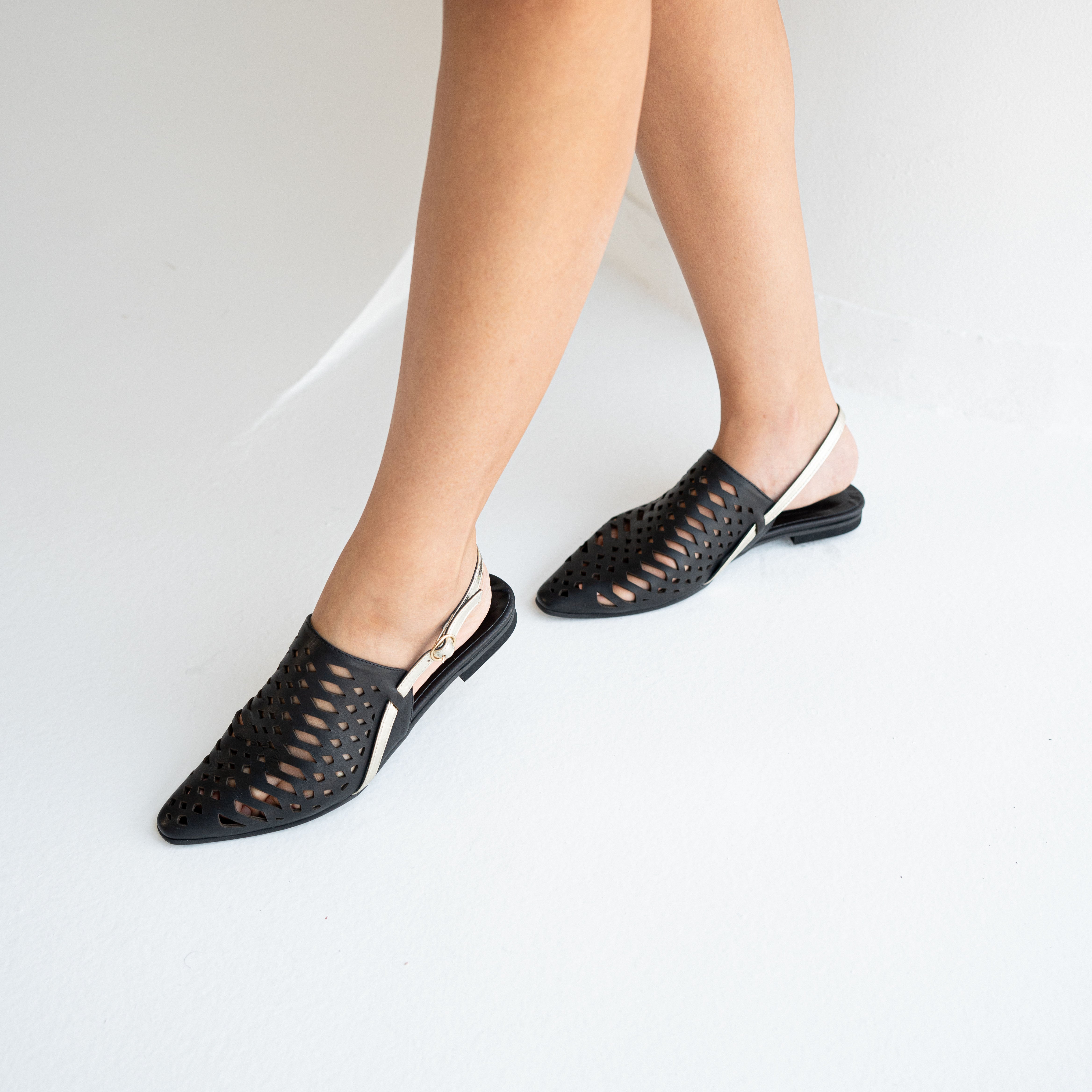 Shadan black sandal - sandal - THUNA