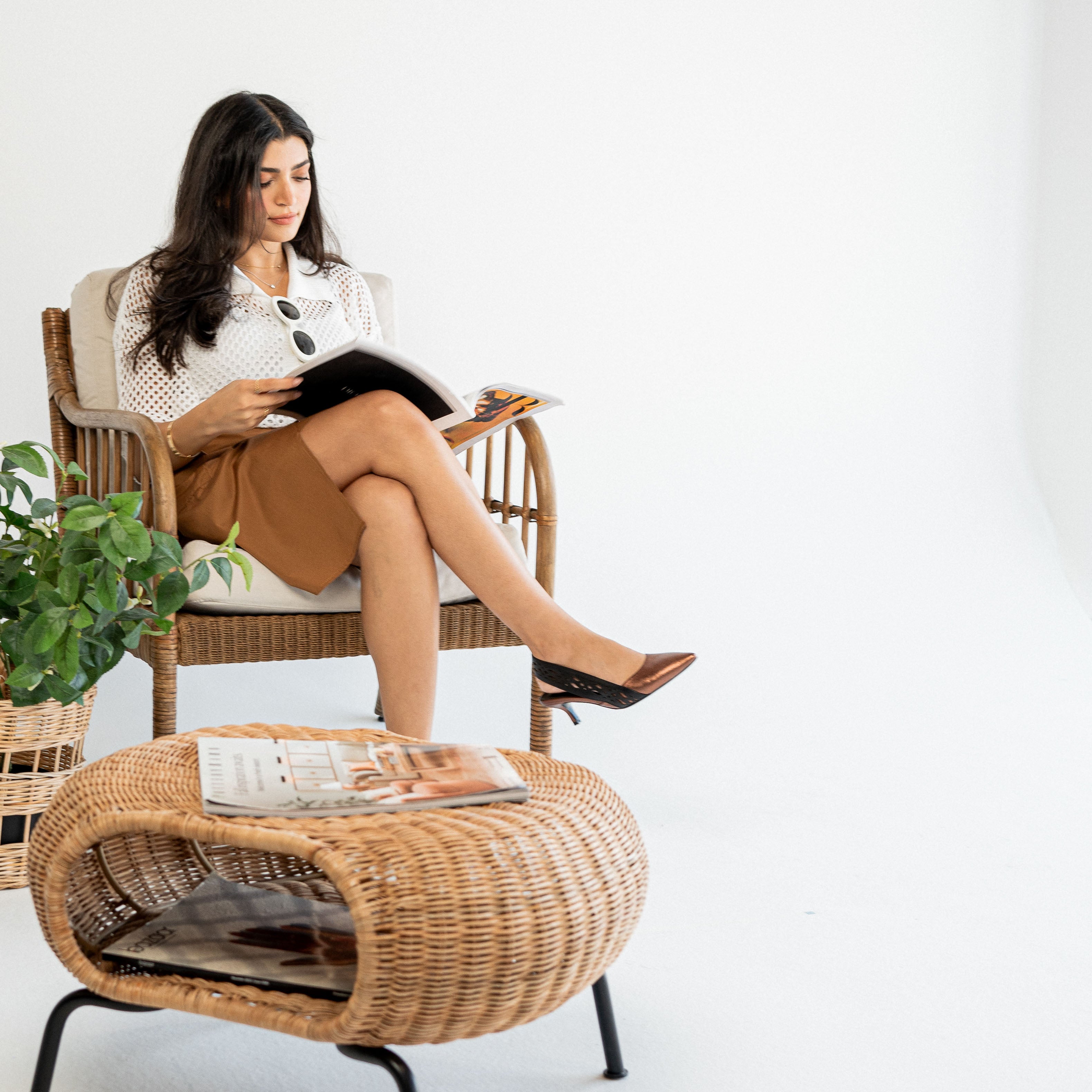 Wisal copper heel - heel - THUNA