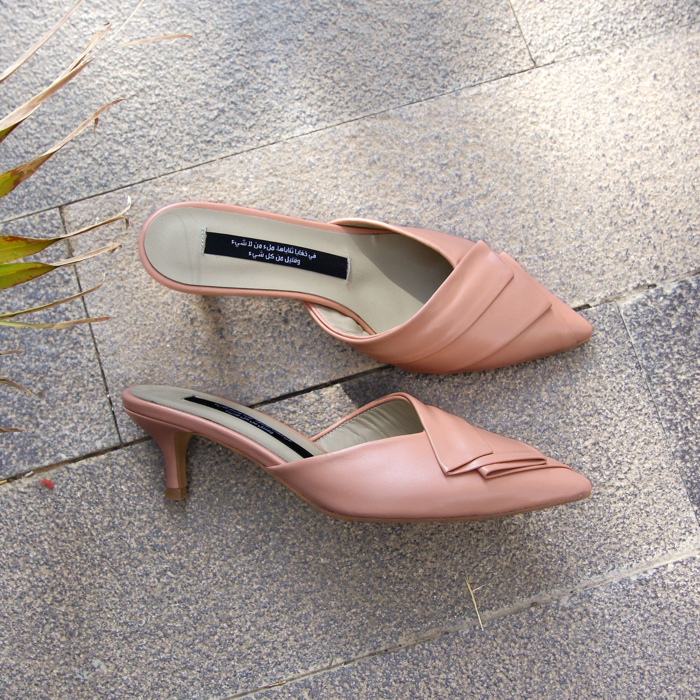 Sienna salmon heel - heel - THUNA