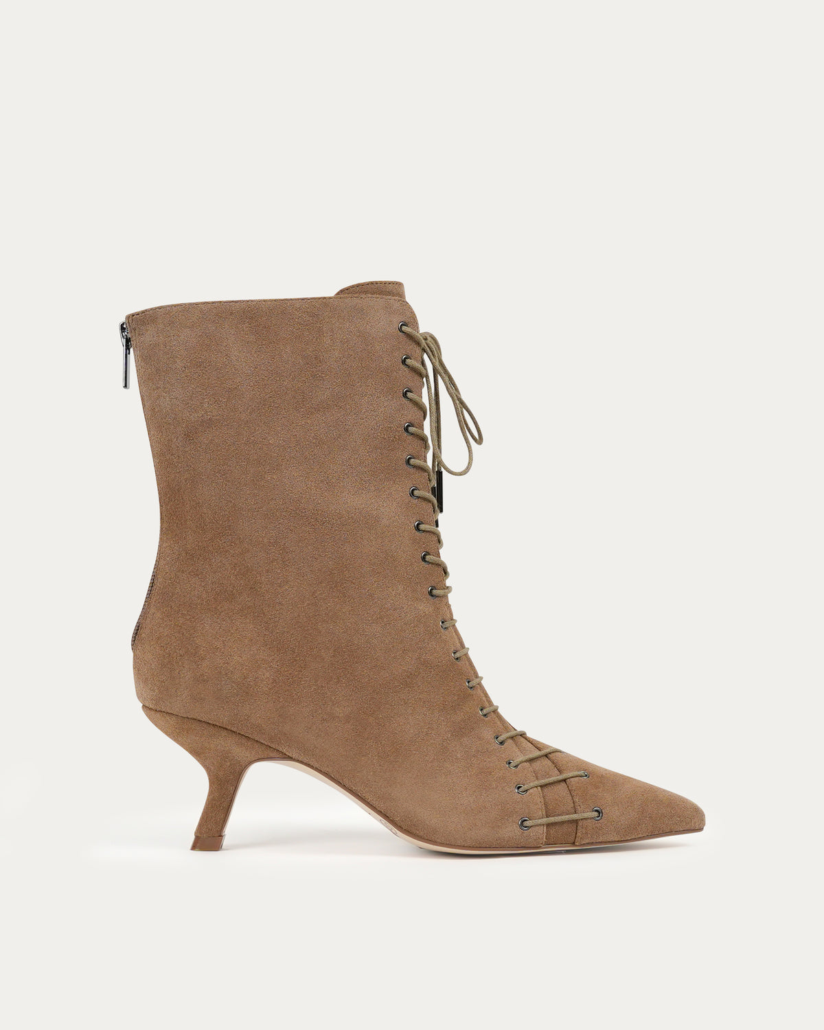 Tala beige suede heel