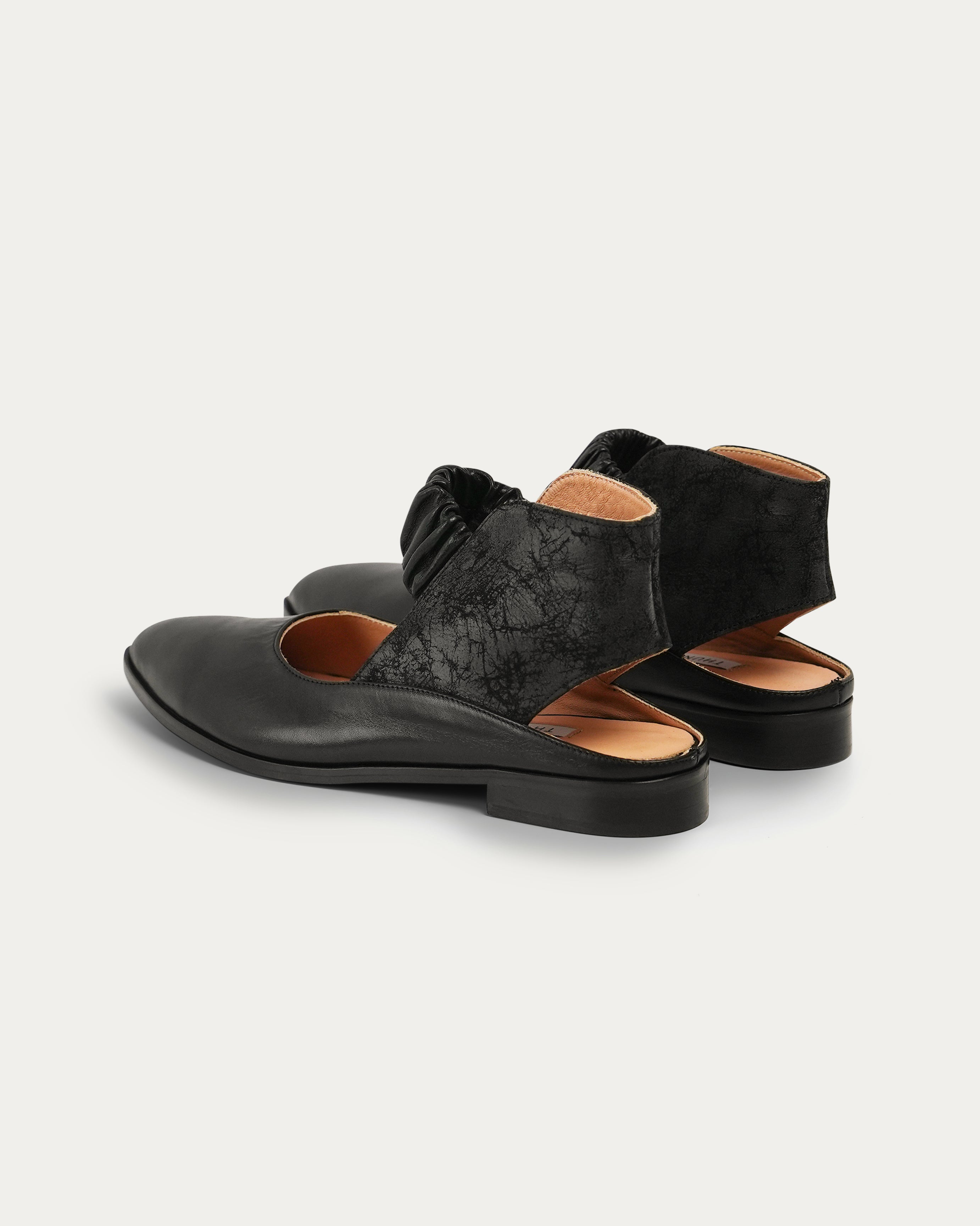 Tamara black sandal - sandal - THUNA