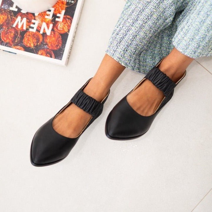 Tamara black sandal - sandal - THUNA