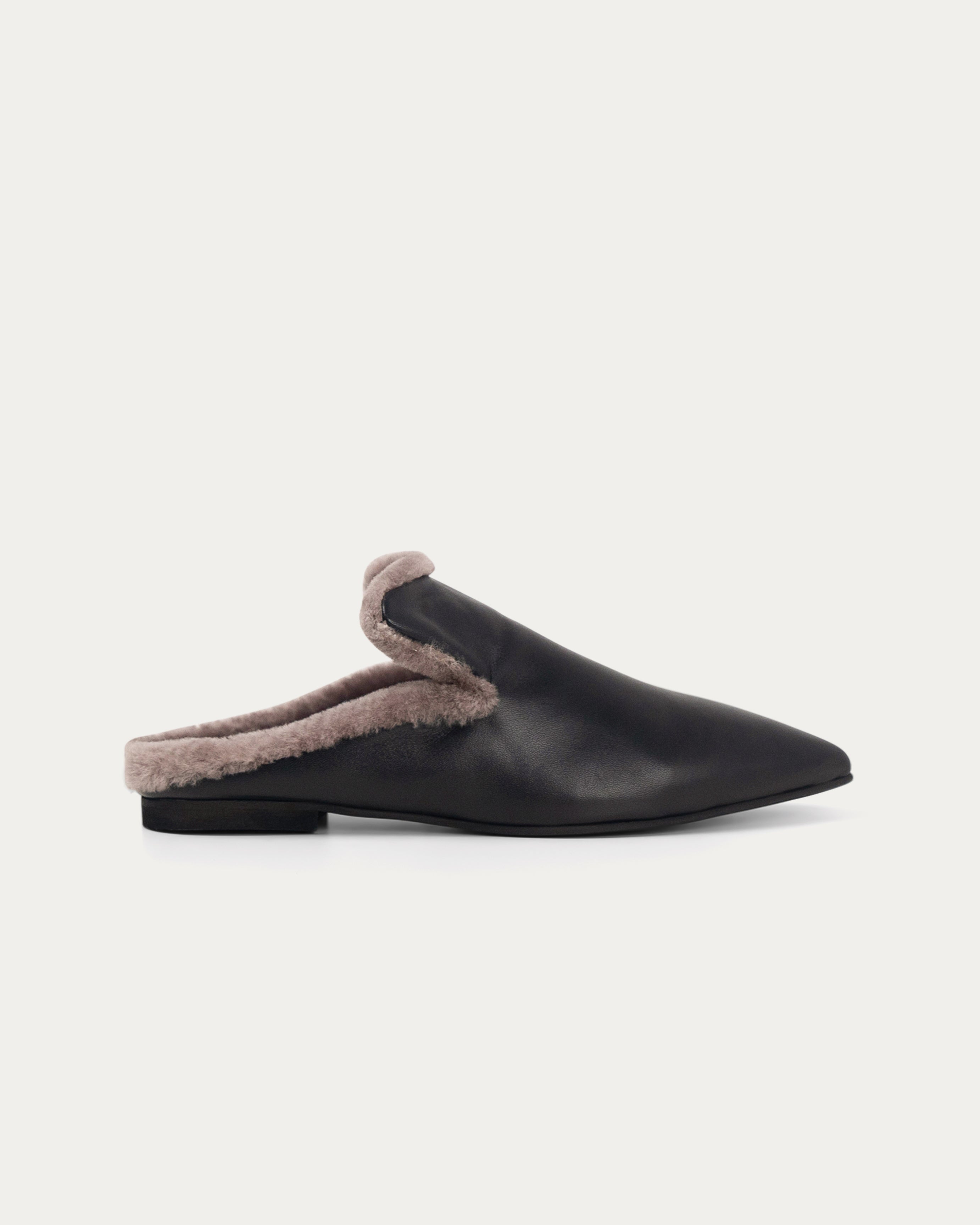 Tia black mule - mule - THUNA