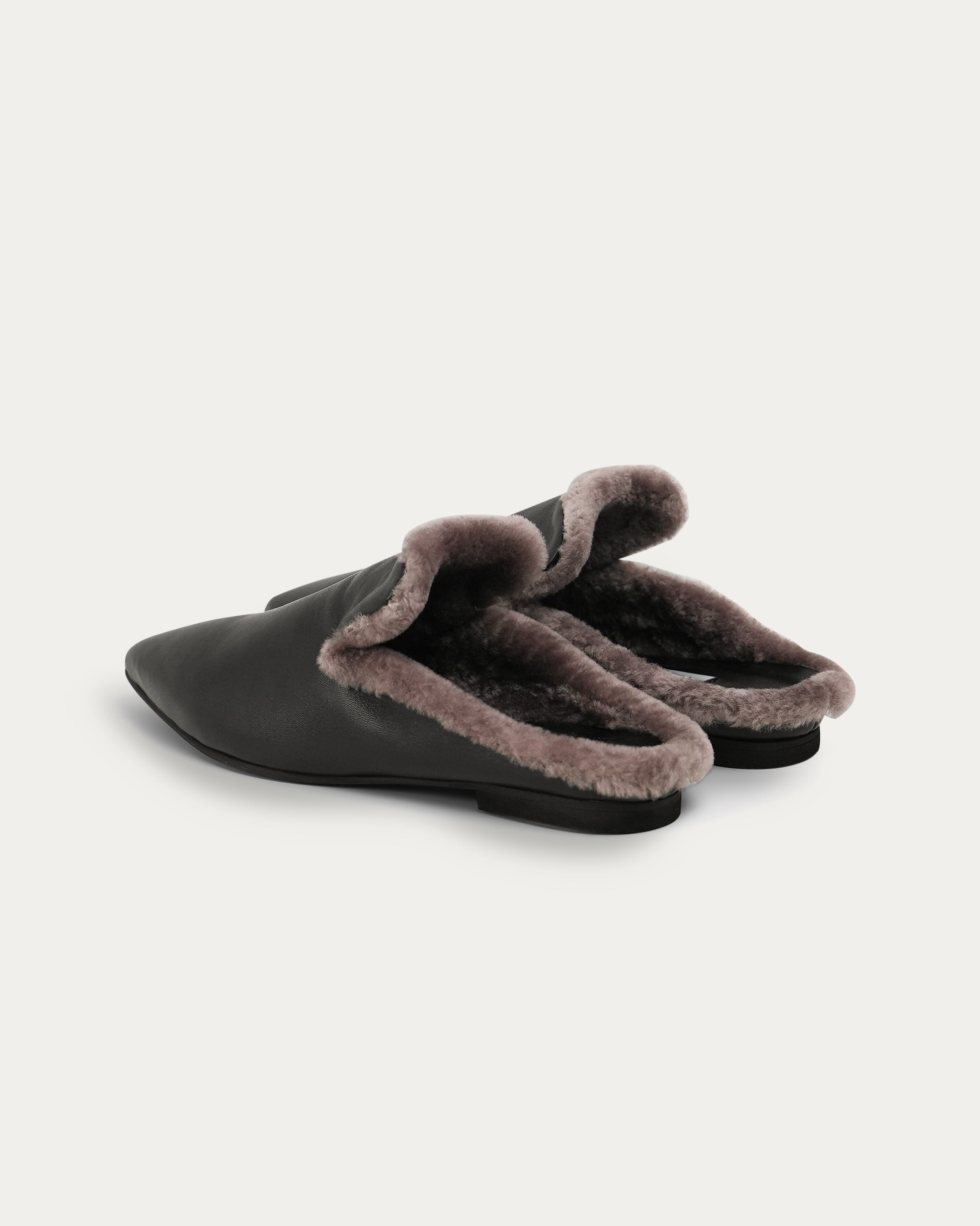 Tia black mule - mule - THUNA