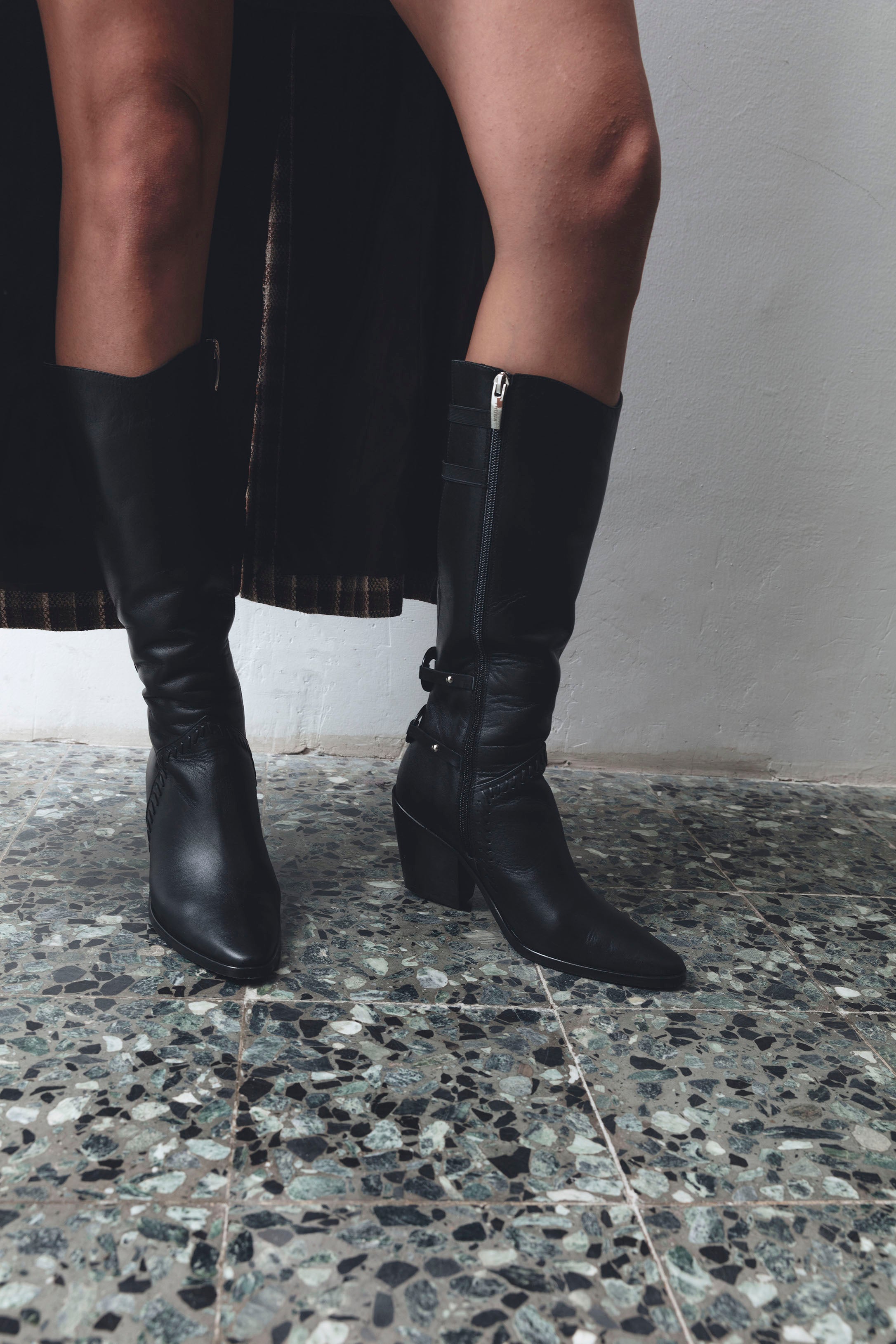 Turo black boot - boot - THUNA