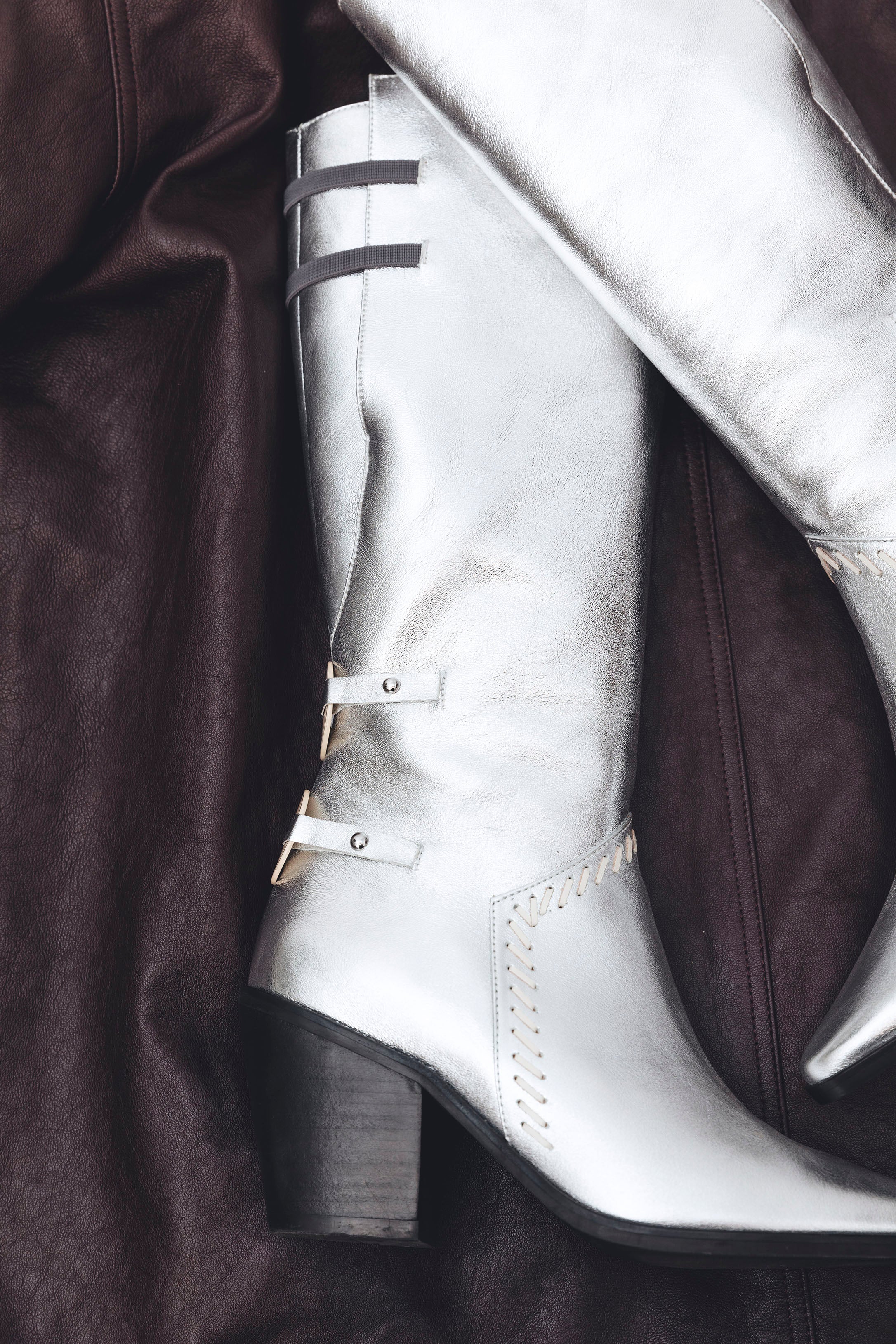 Turo silver boot - boot - THUNA