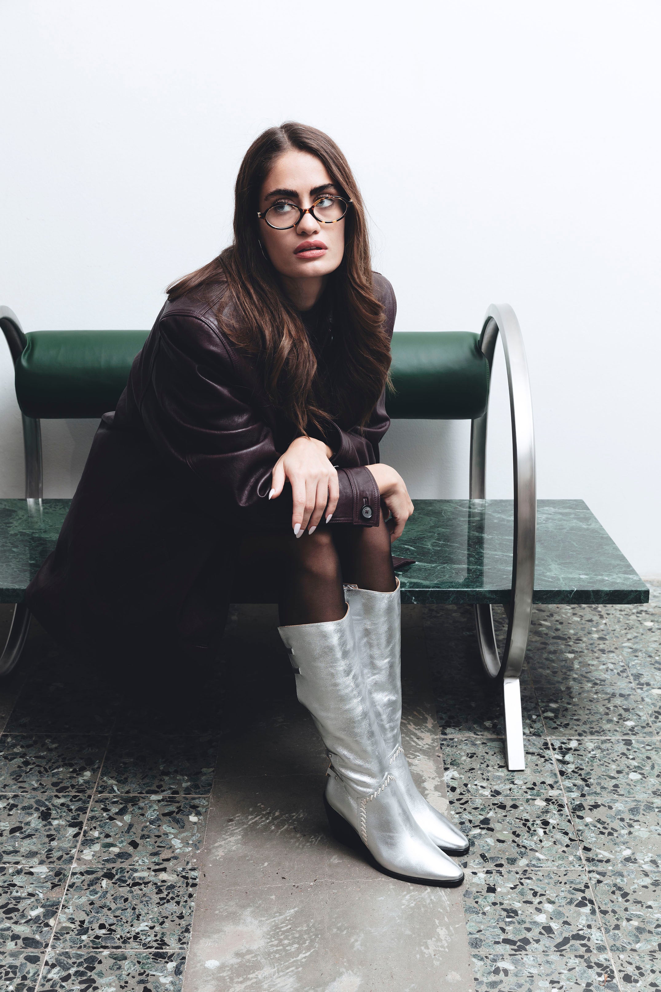 Turo silver boot - boot - THUNA