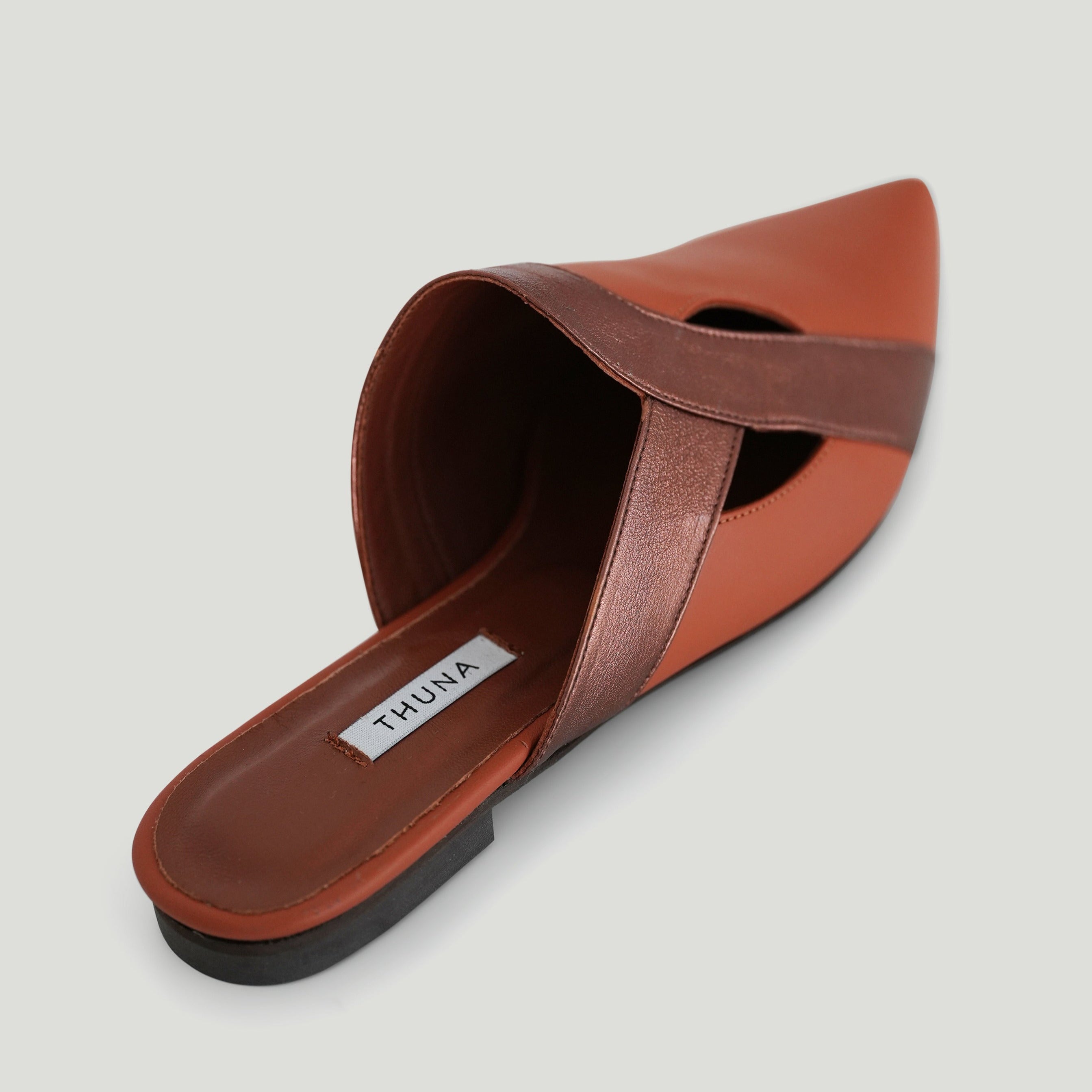 Wajd terracotta mule - mule - THUNA