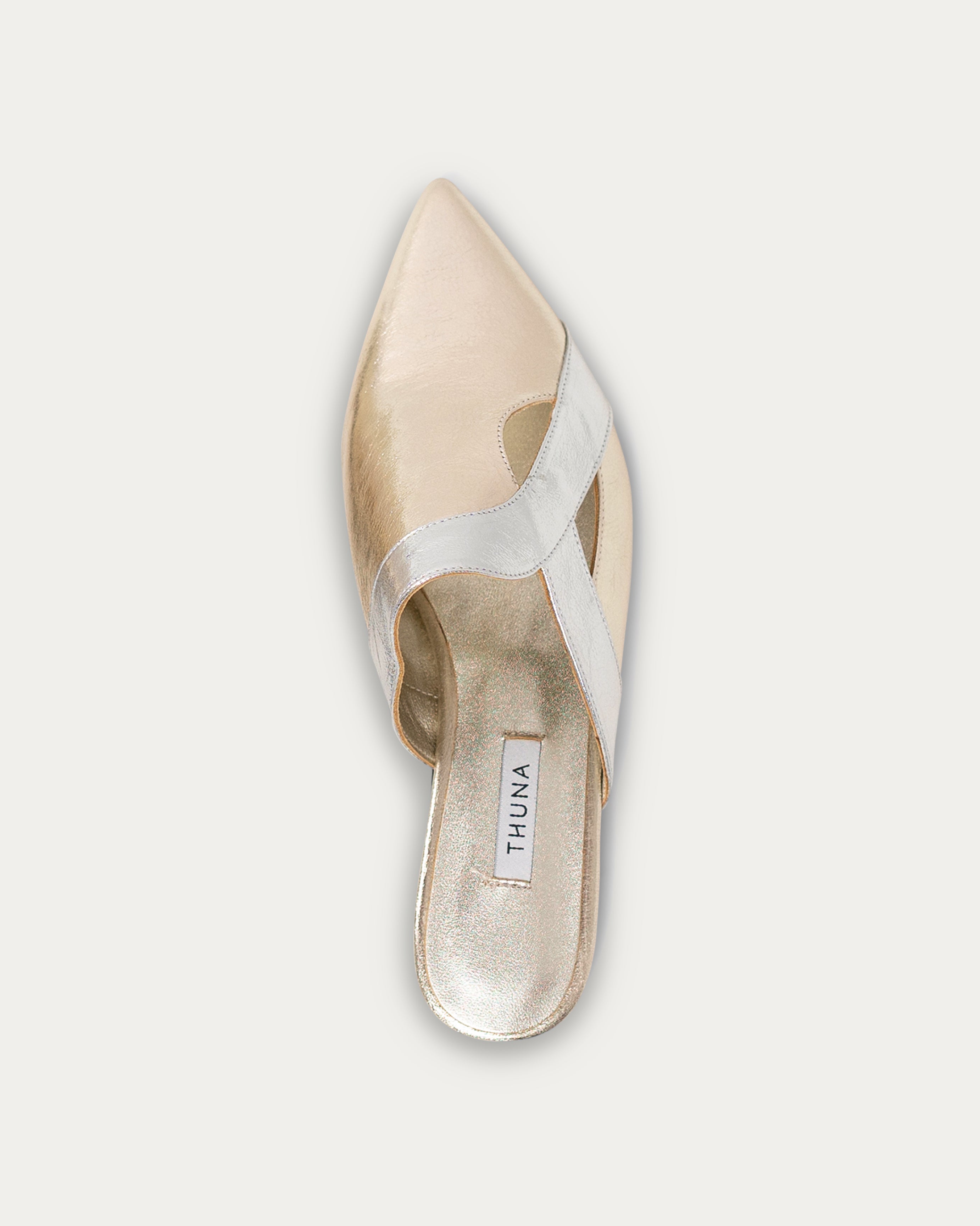 Wajd gold mule - mule - THUNA