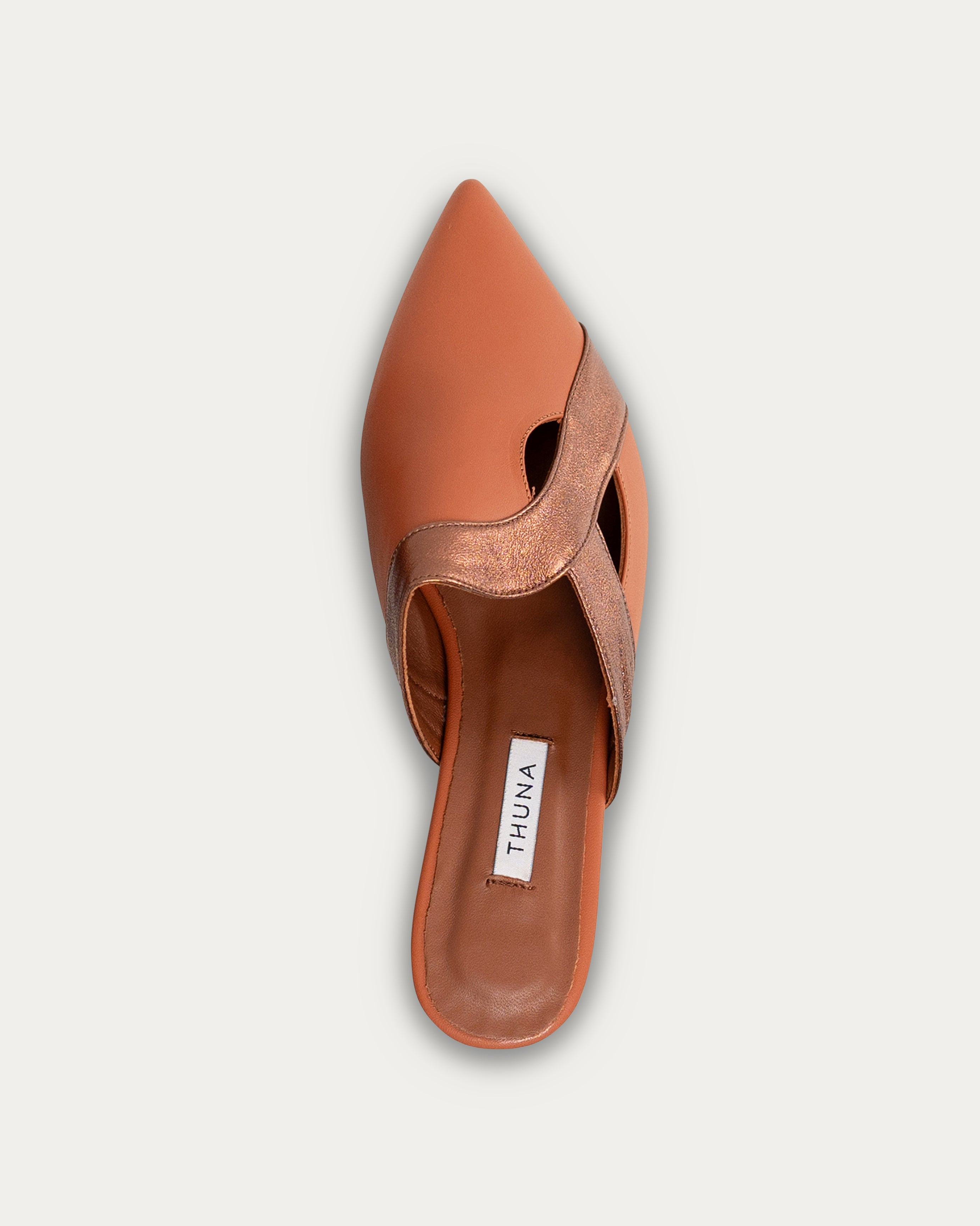 Wajd terracotta mule - mule - THUNA
