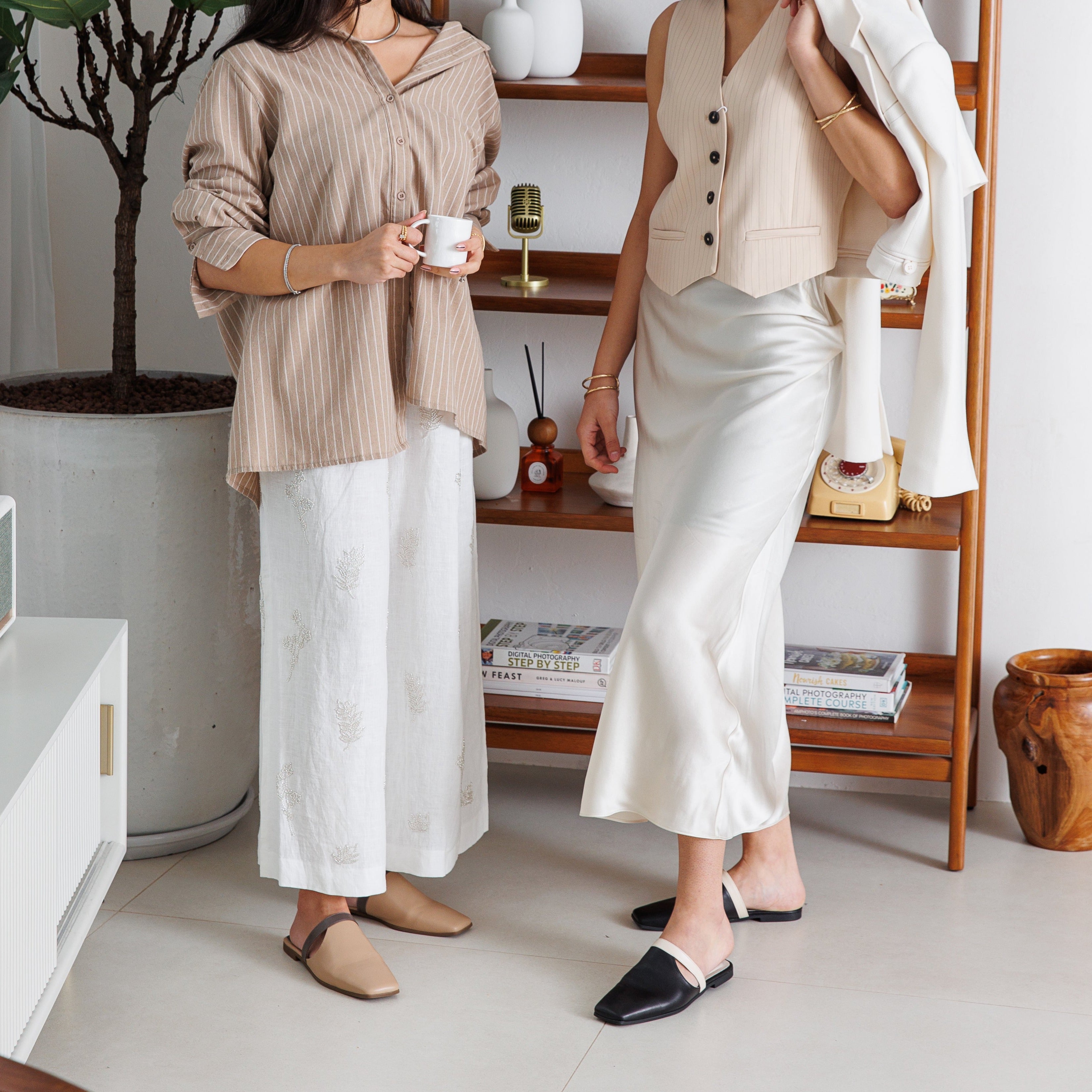 Wid beige mule - mule - THUNA