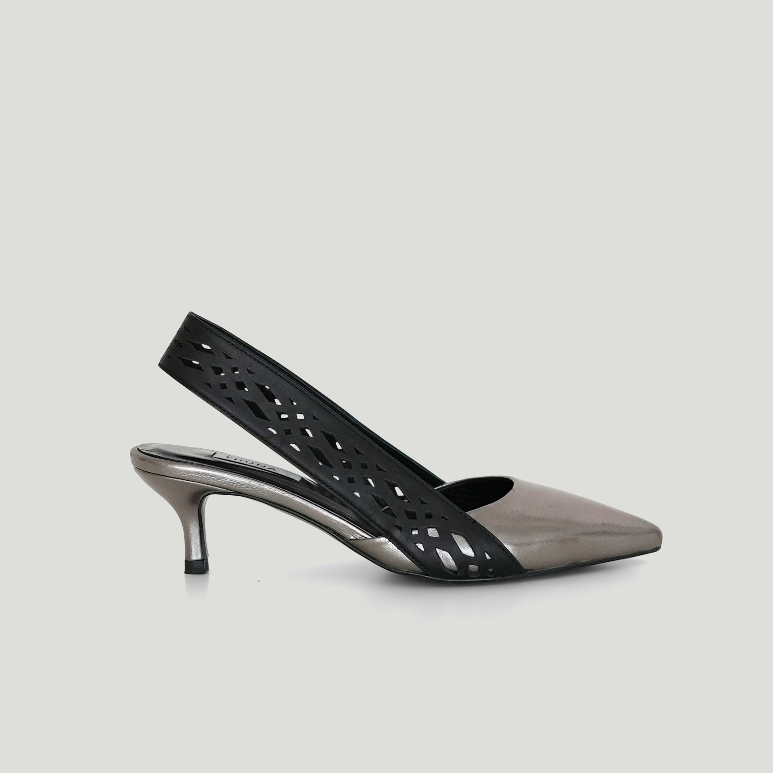 Wisal silver heel - heel - THUNA