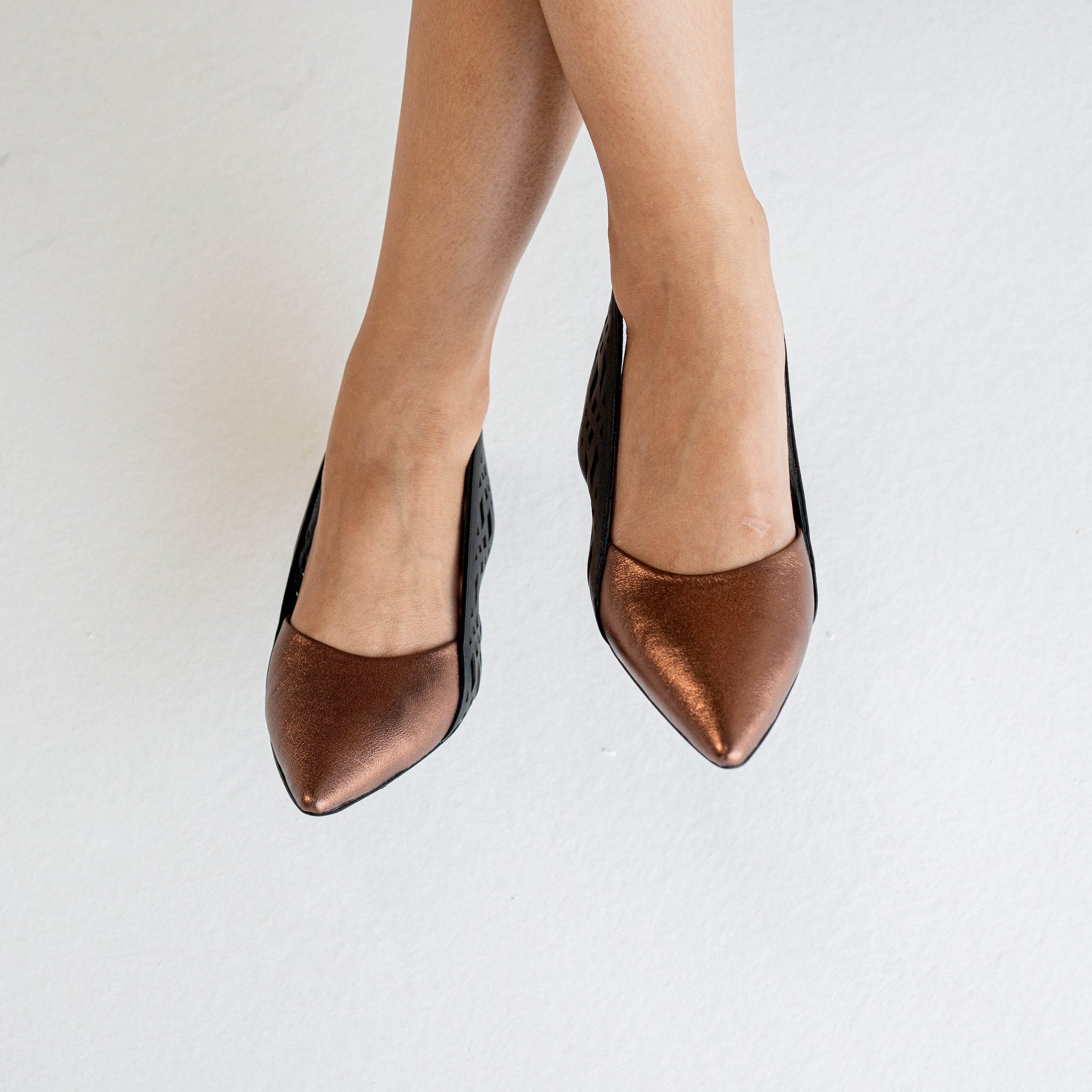 Wisal copper heel - heel - THUNA