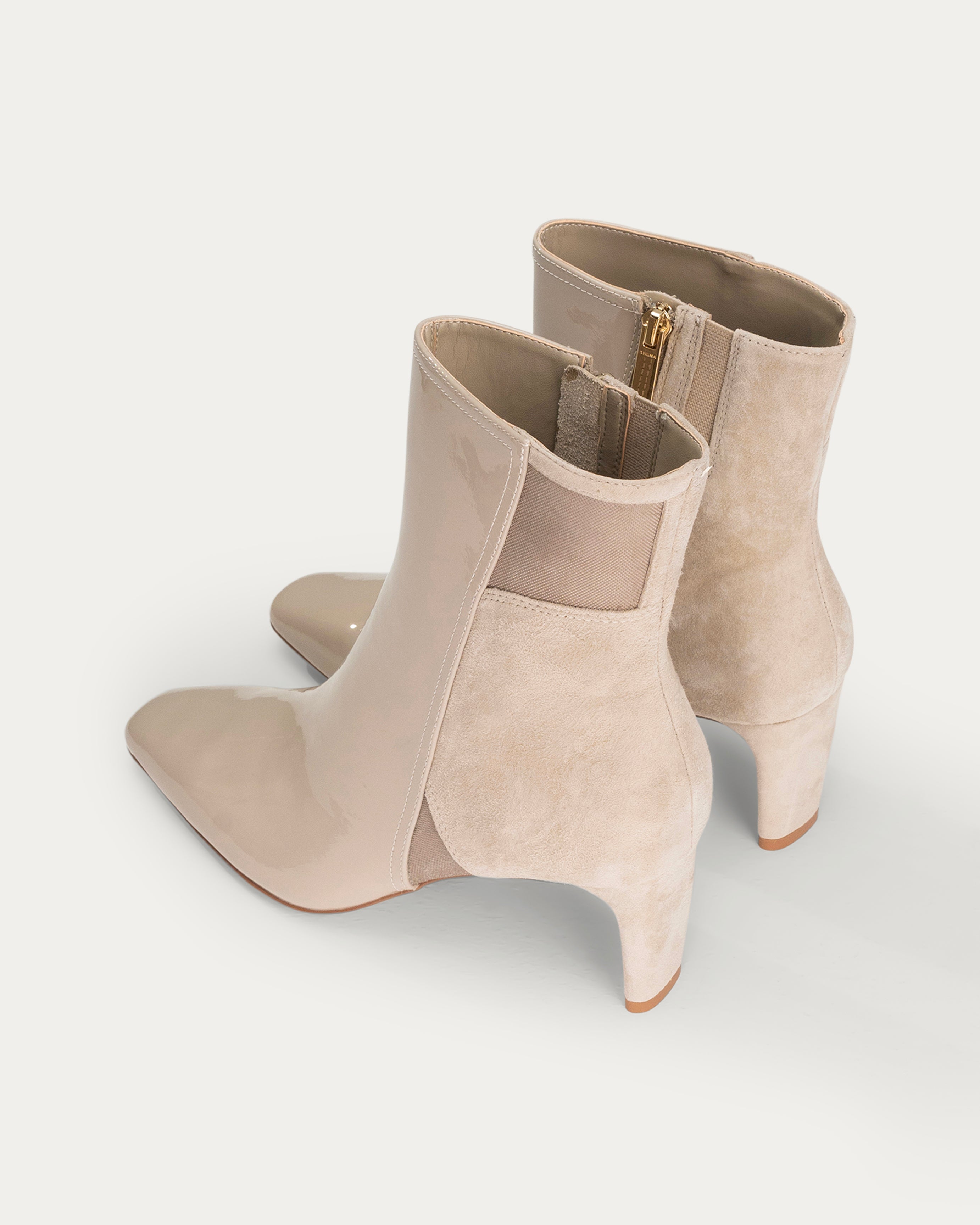 Astro beige ankle boot - THUNA Shoes - Kuwait - KSA 
