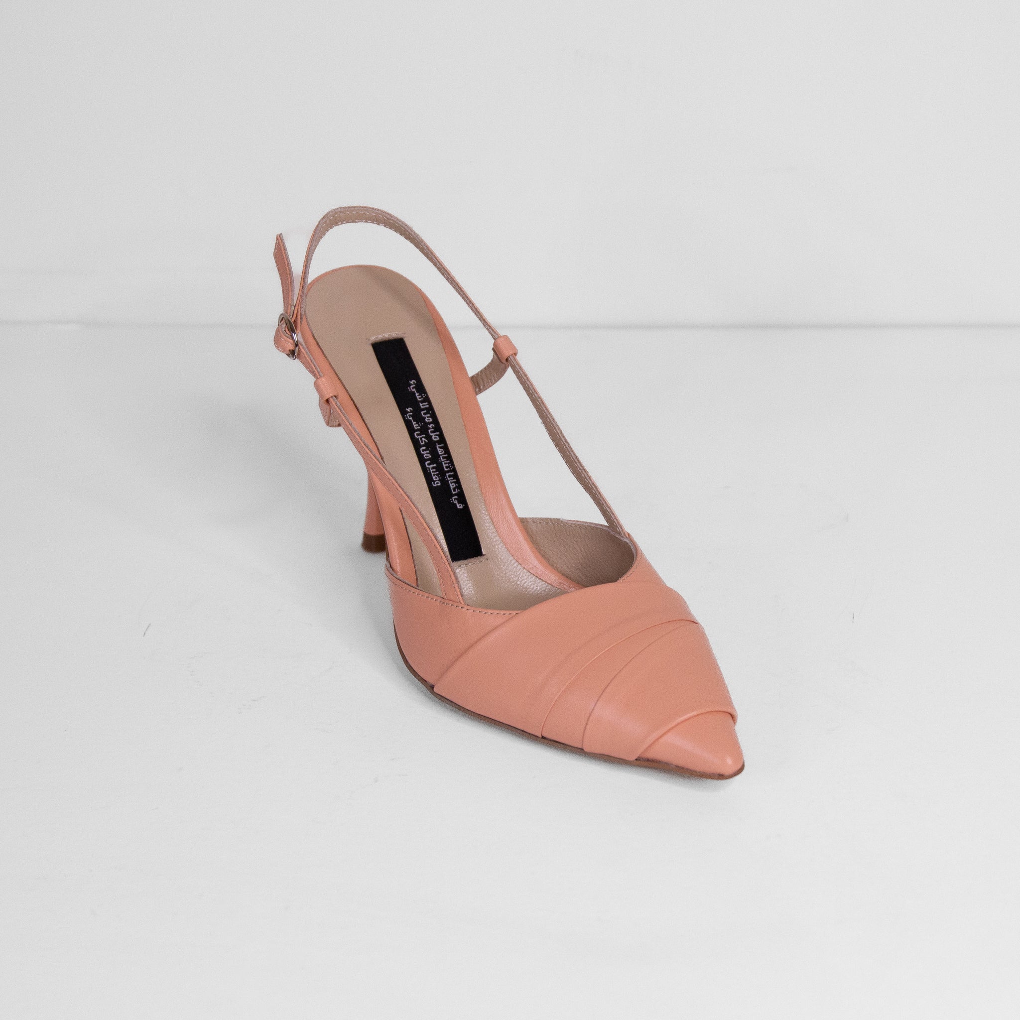 Aaliyah salmon heel - THUNA