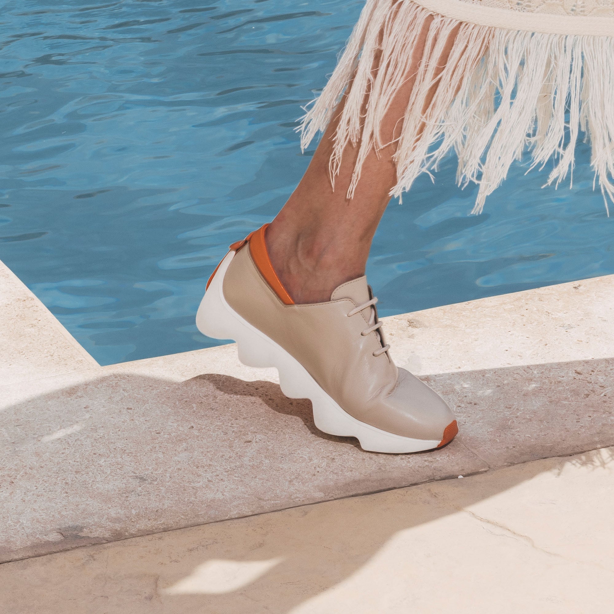 Dali beige sneakers - THUNA