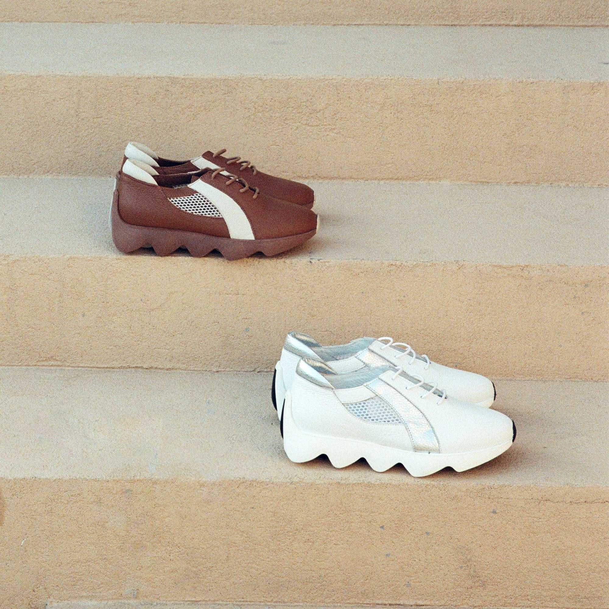 Douma tan sneakers - THUNA