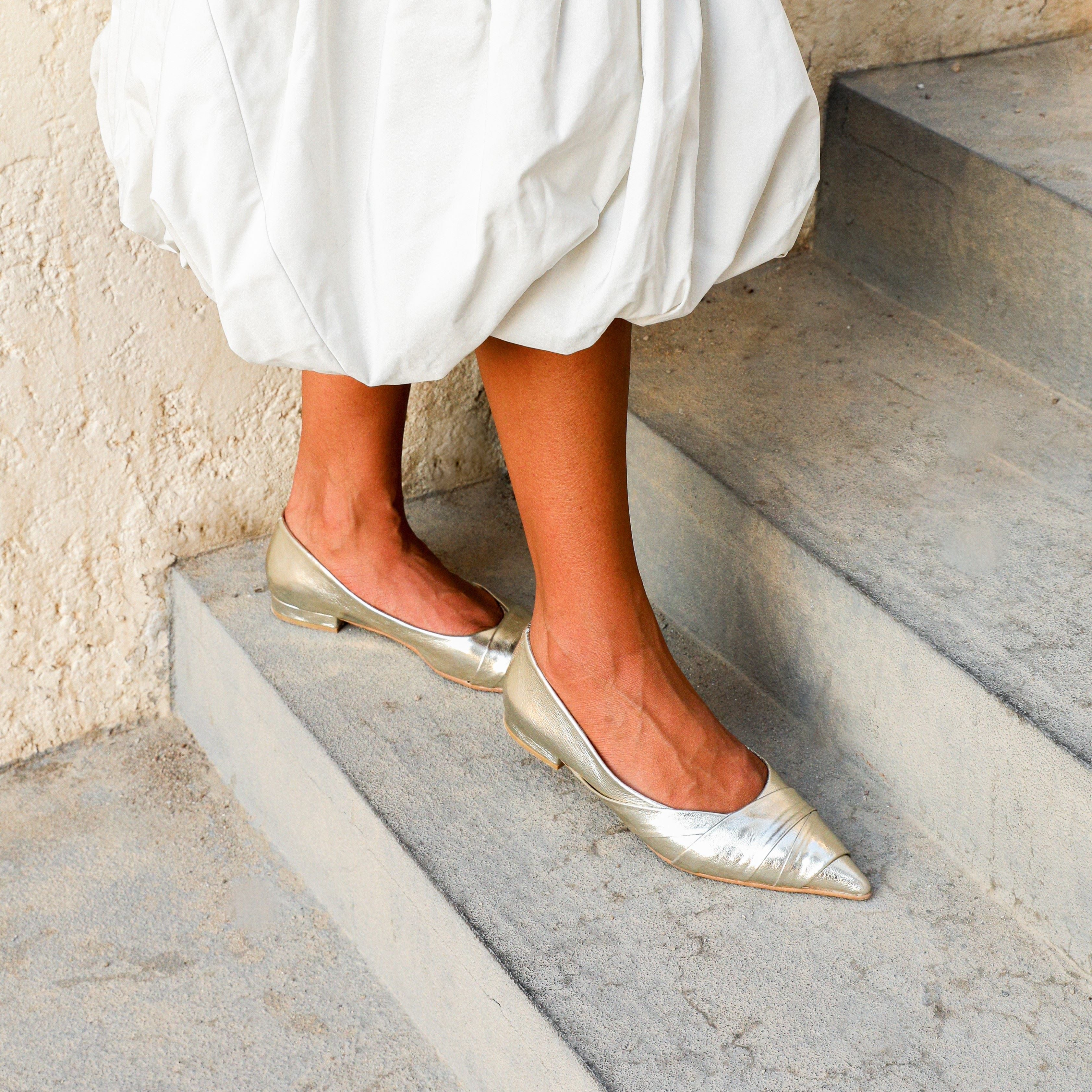 Delta gold loafer - THUNA