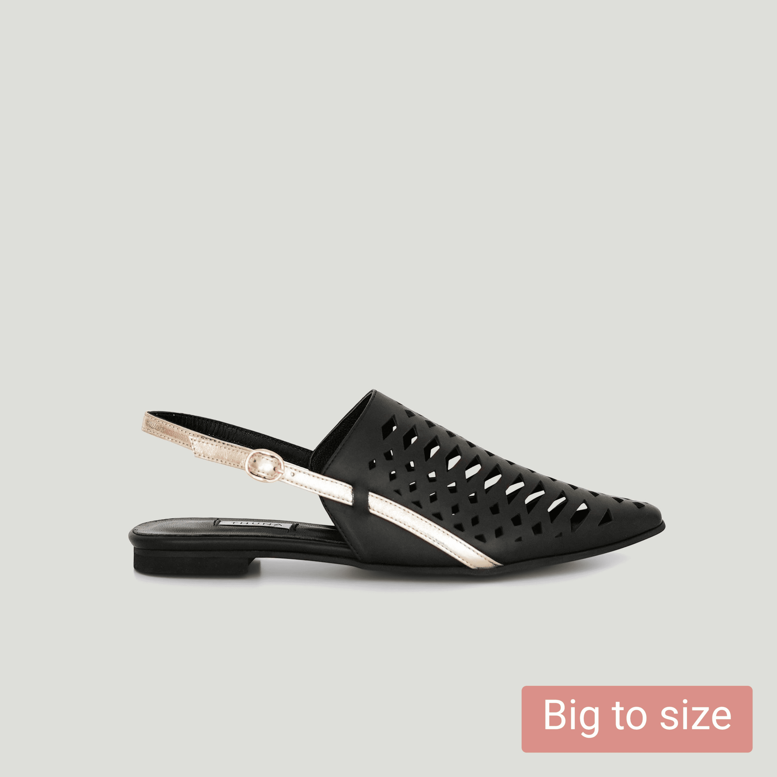 Shadan black sandal - sandal - THUNA