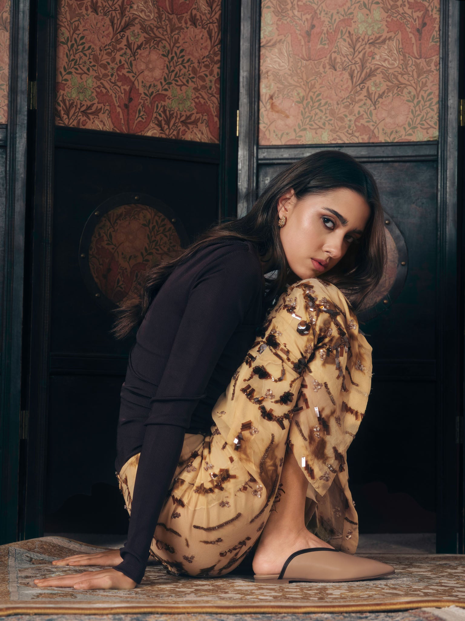 Maive beige mule - mule - THUNA