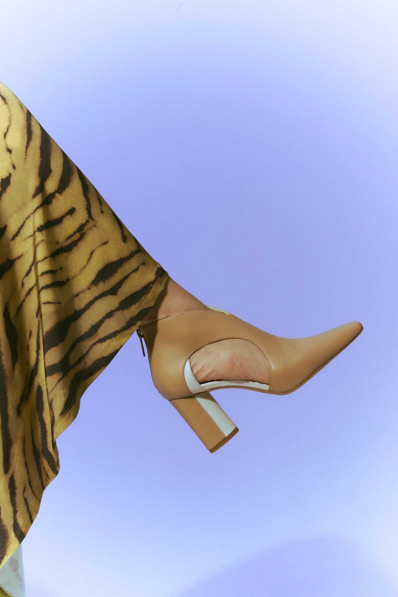 Mars beige ankle boot