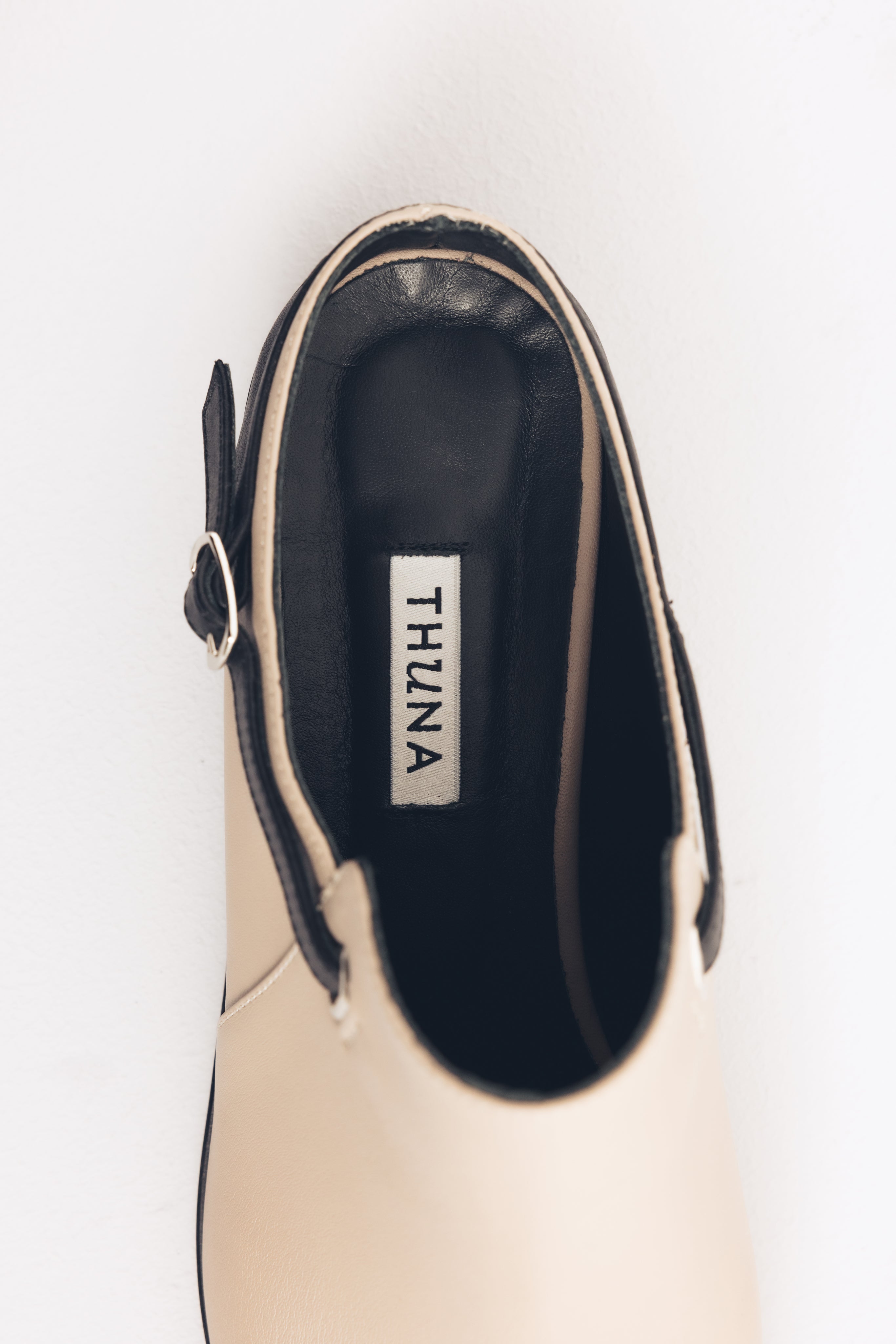 Mira beige mule - Kuwait shoes 