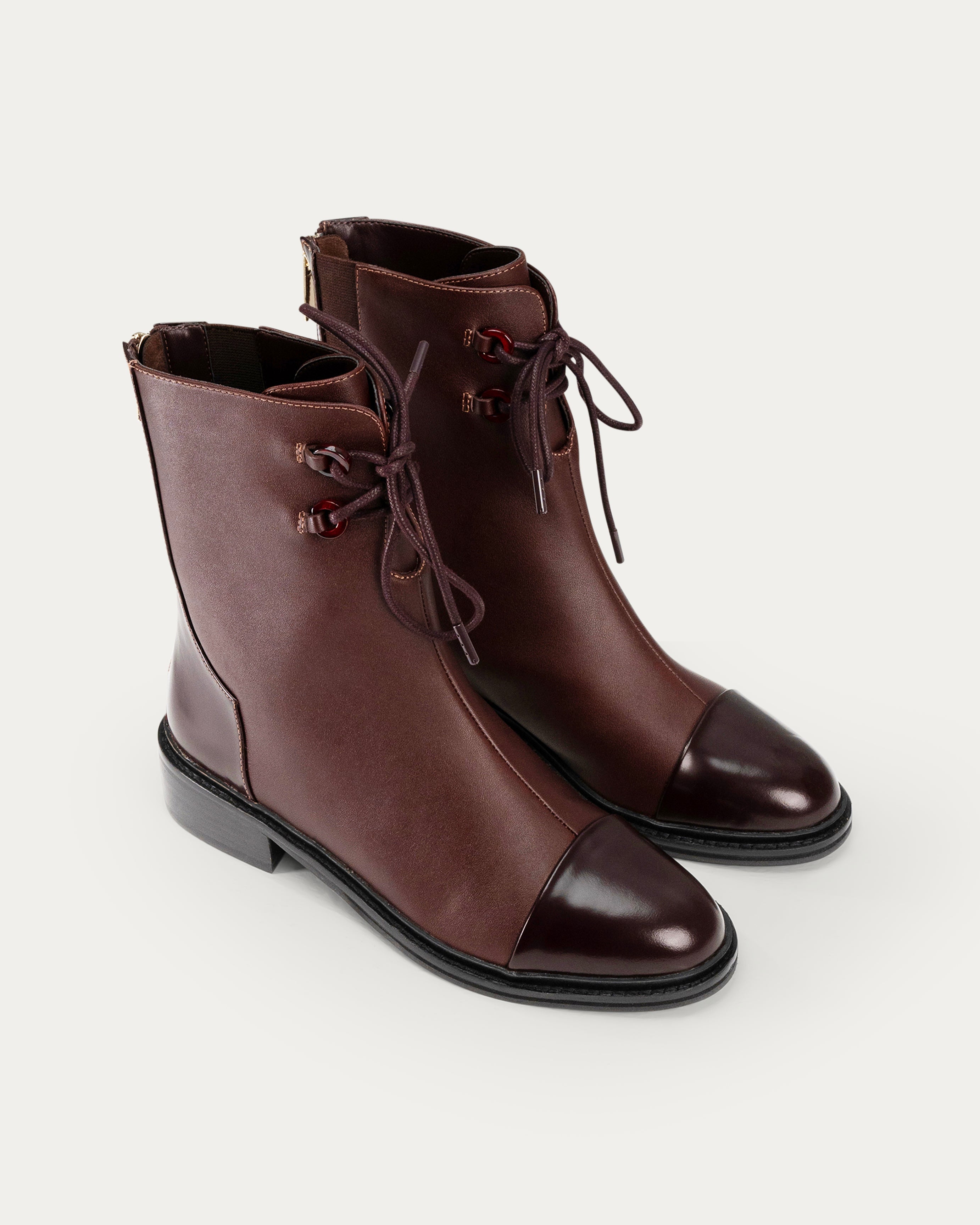 Orion brown combat boot - THUNA Shoes - Kuwait - KSA - Qatar - UAE