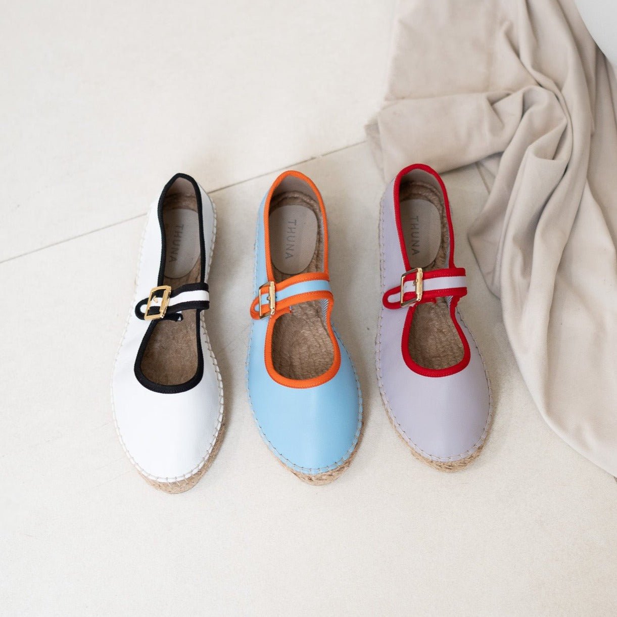 Runa blue espadrille - THUNA