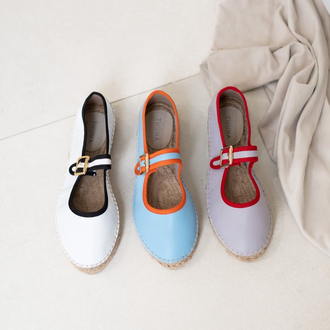 Runa white espadrille - THUNA