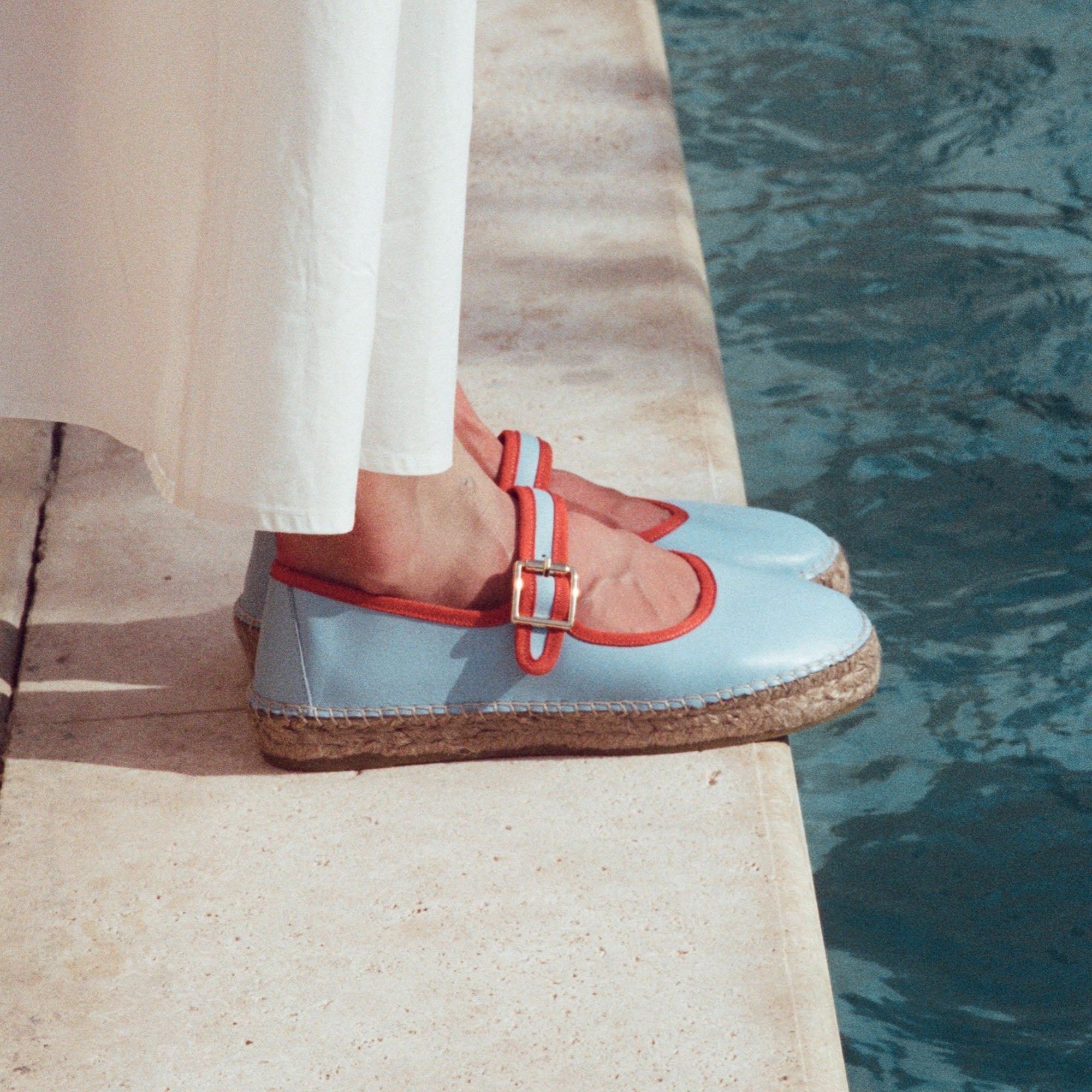 Runa blue espadrille - THUNA