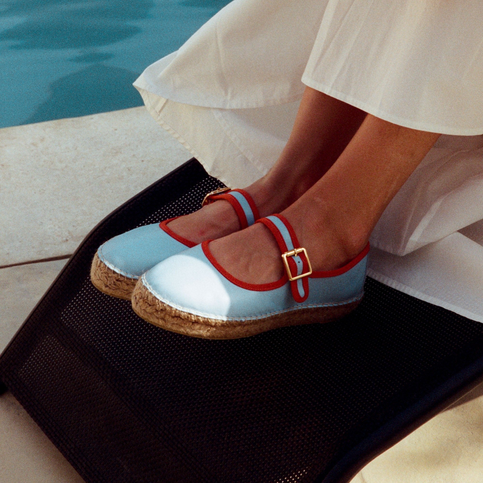 Runa blue espadrille - THUNA