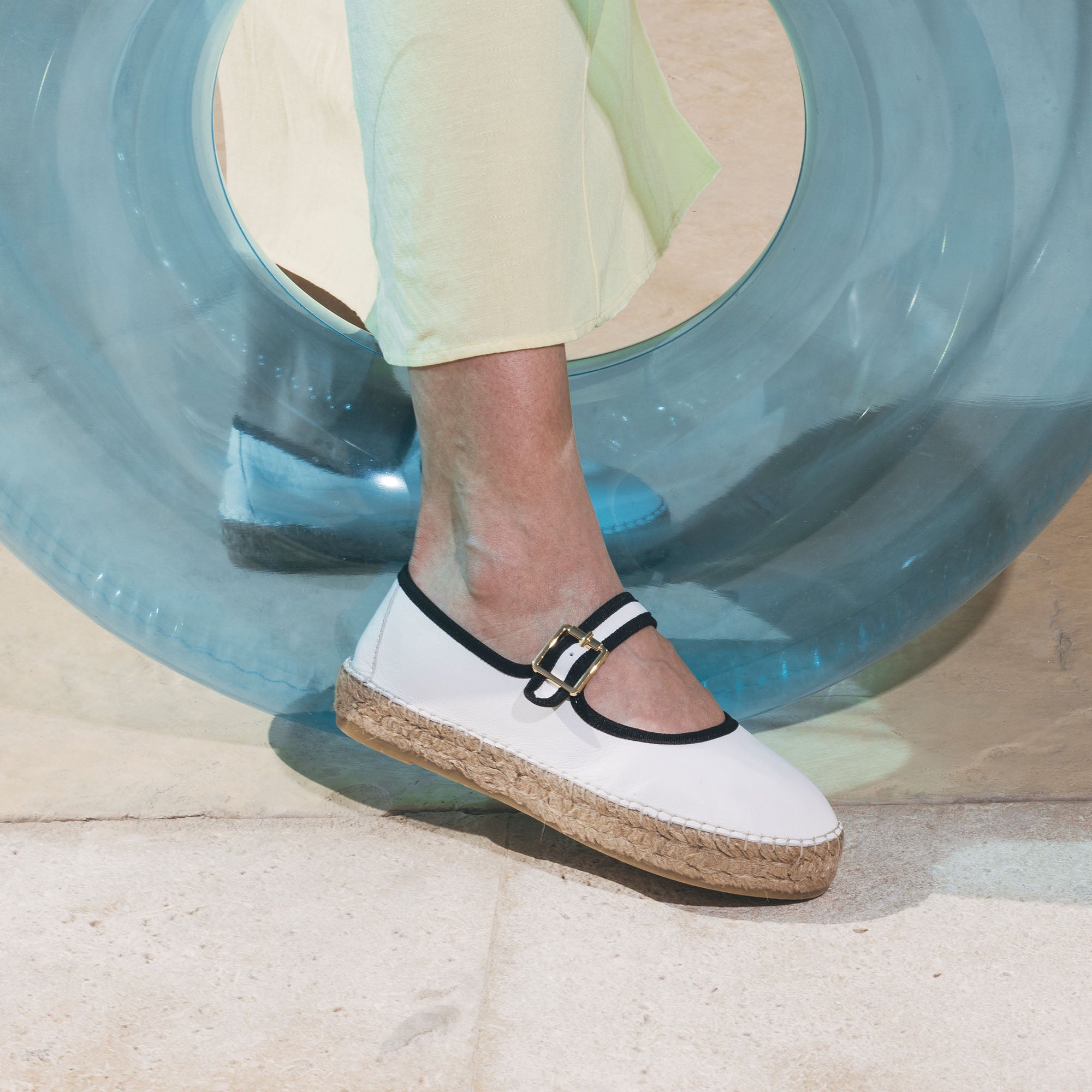 Runa white espadrille - THUNA