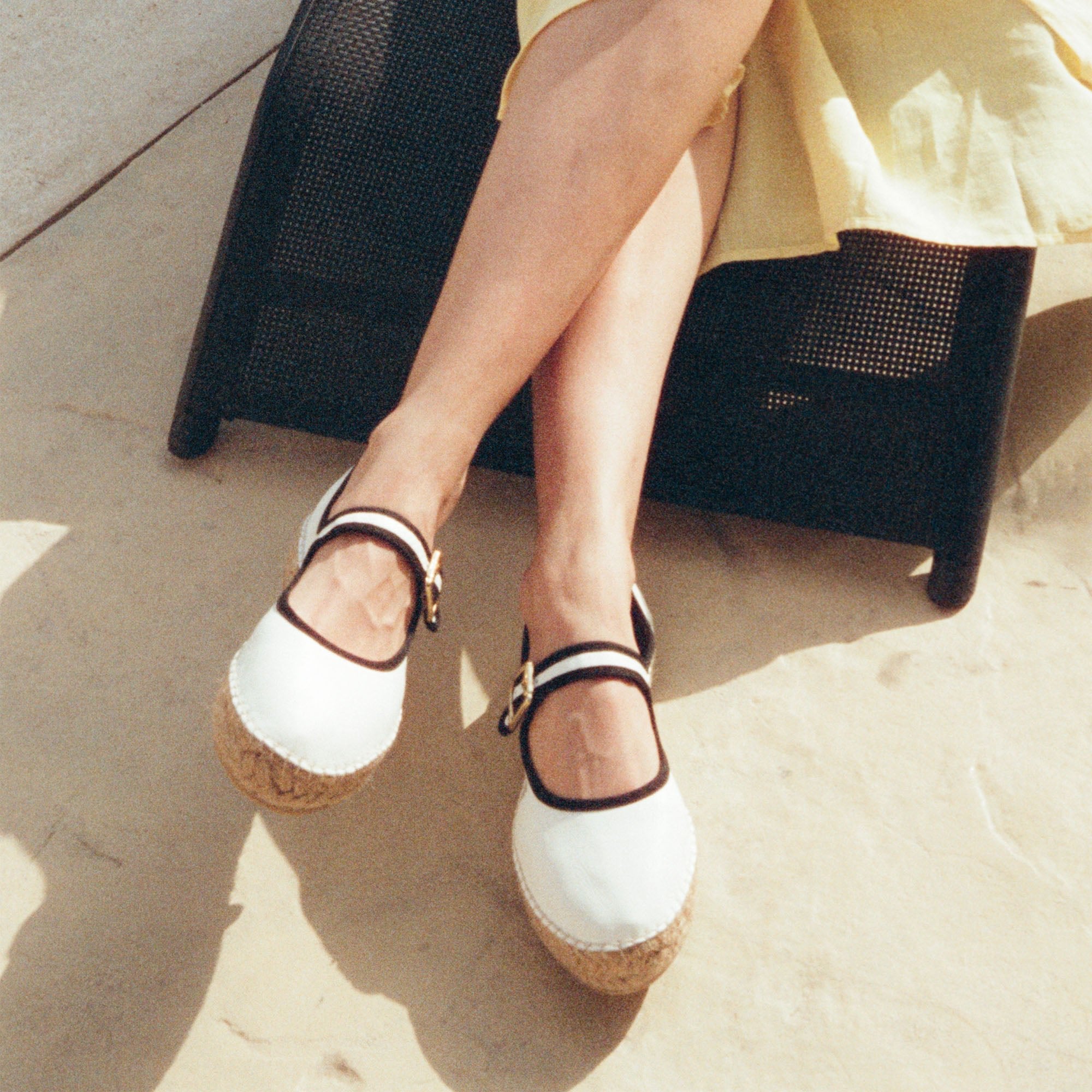 Runa white espadrille - THUNA