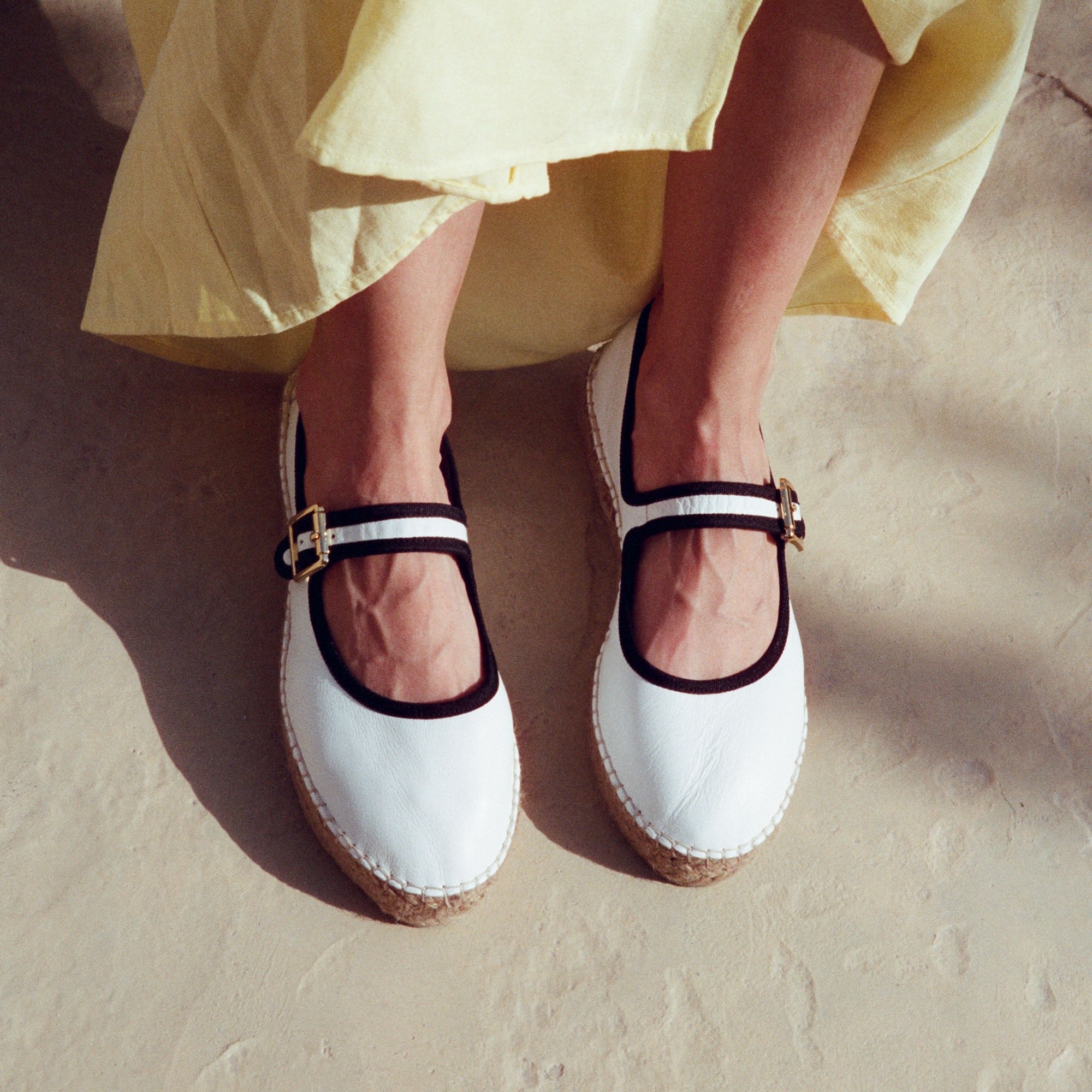 Runa white espadrille - THUNA