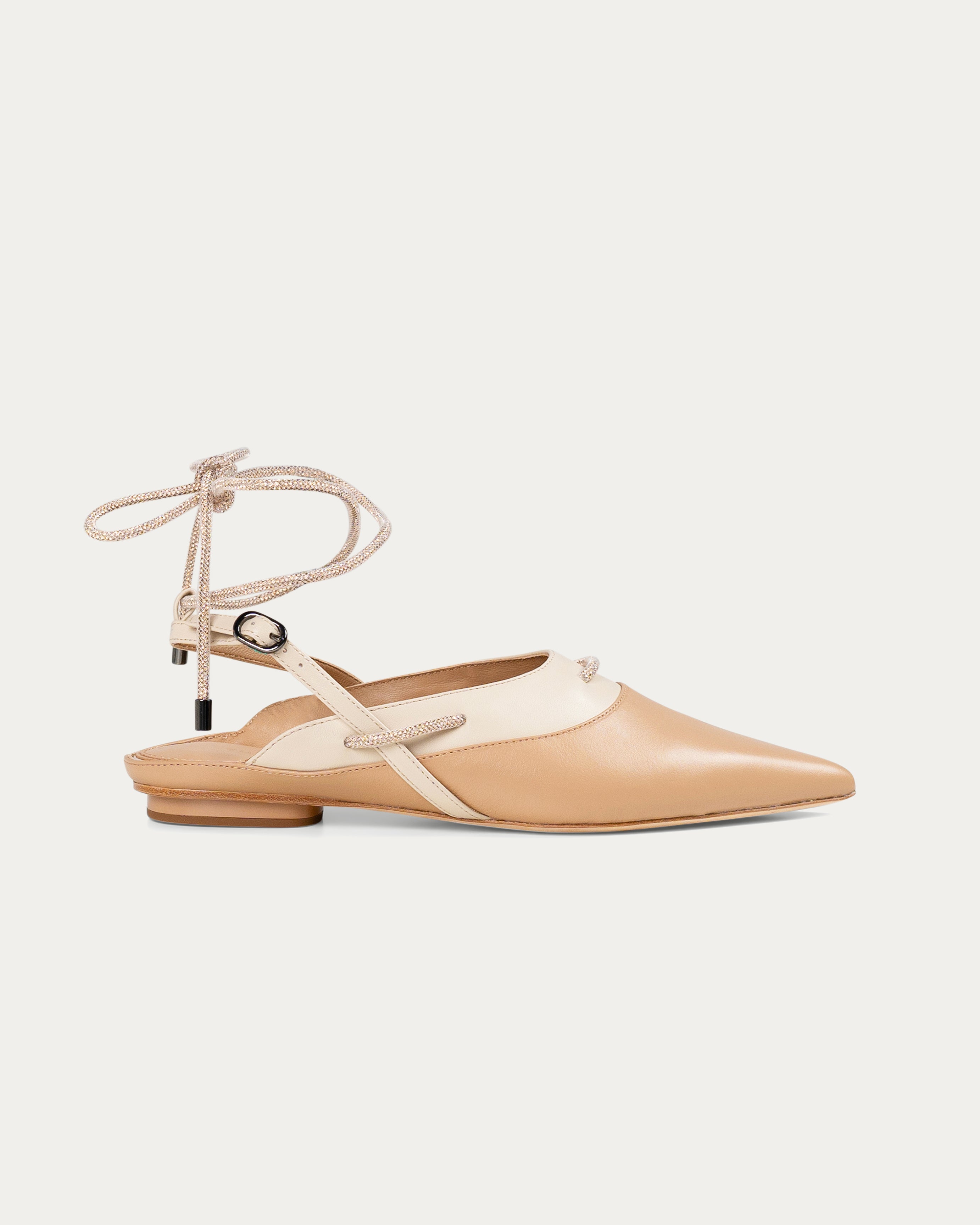 Selena beige - sandal - Thuna - Shoes - Kuwait 
