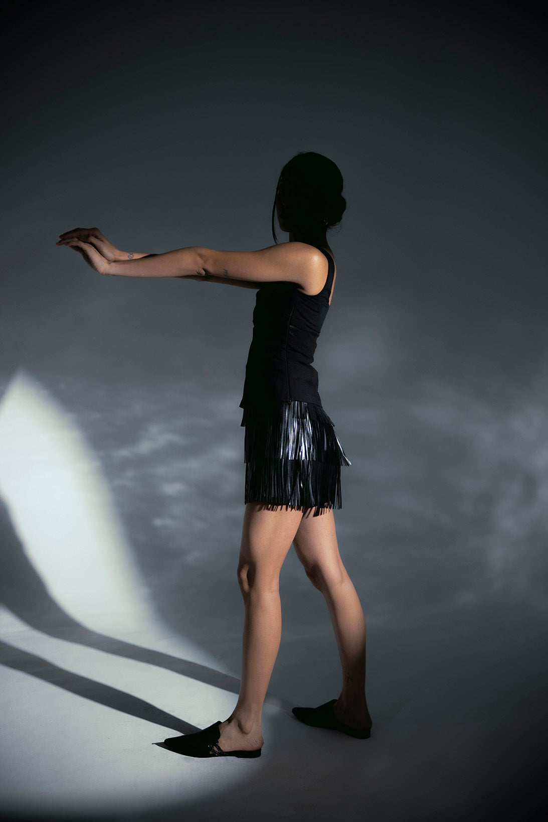 Selin black - mule - Thuna - Shoes - Kuwait 