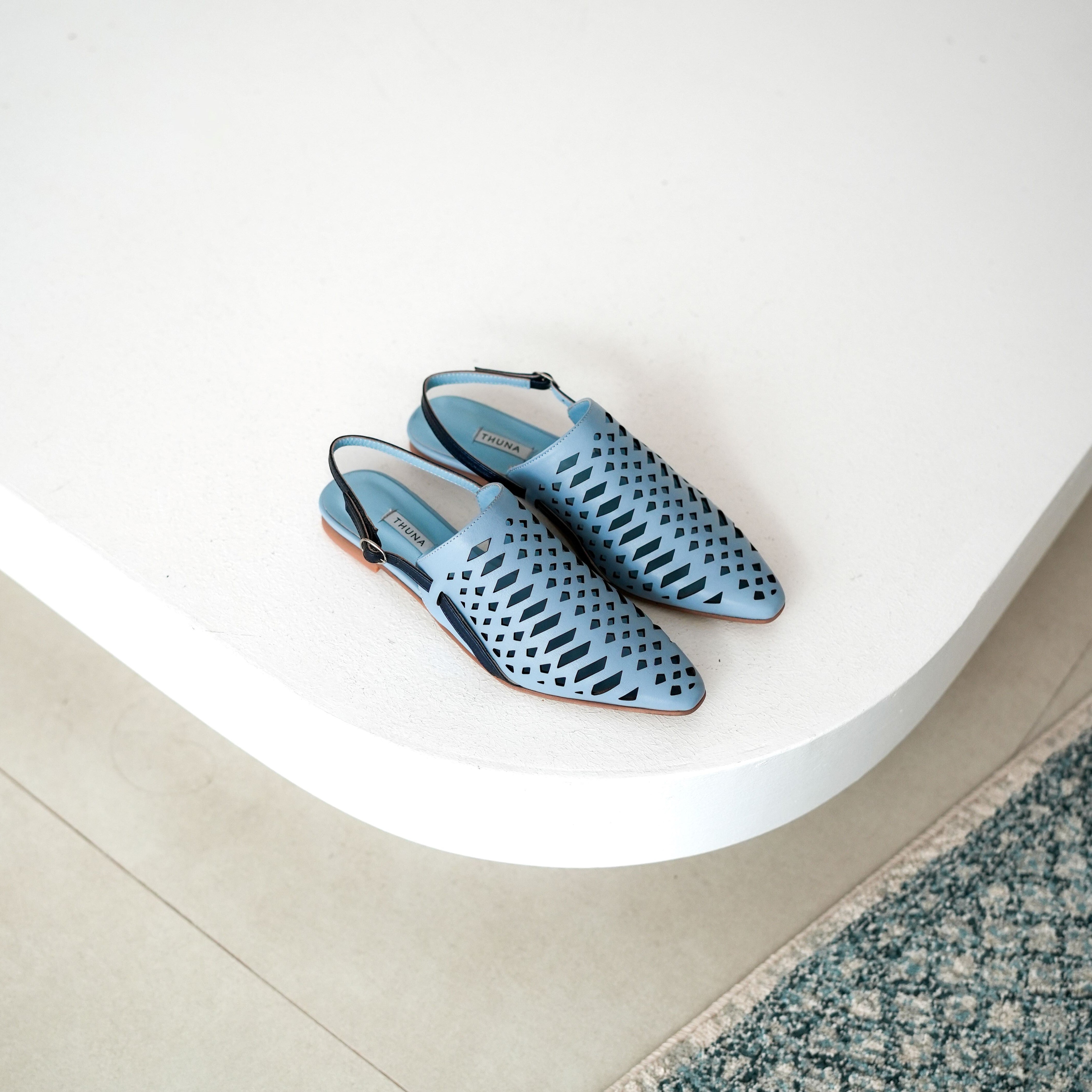 Shadan blue sandal - sandal - THUNA