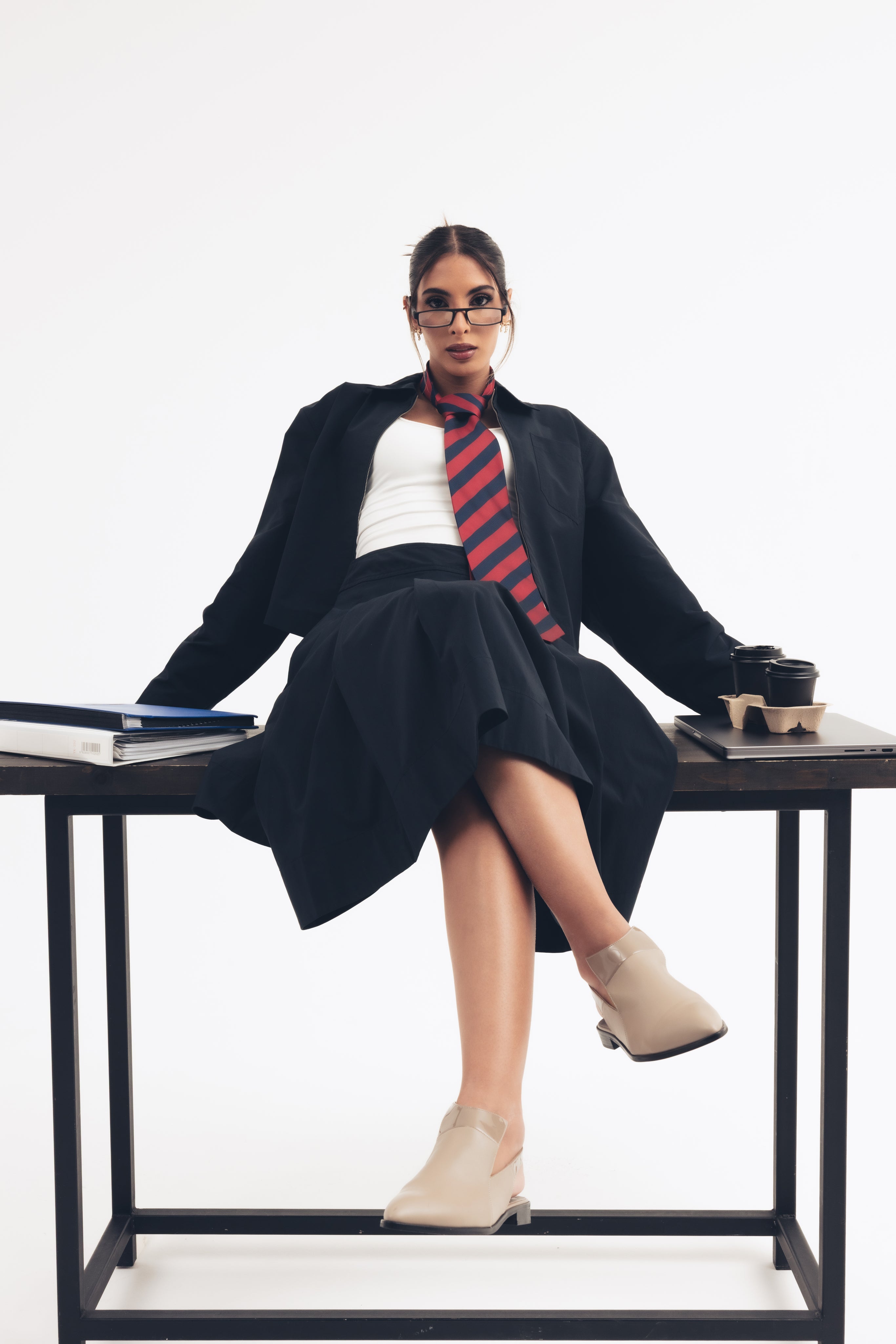 Sindy grey slingback