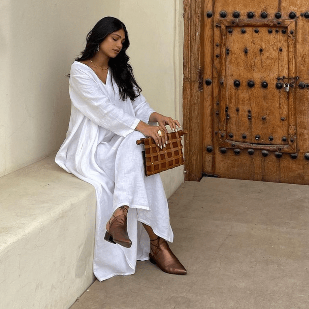 Nawa copper sandal - THUNA